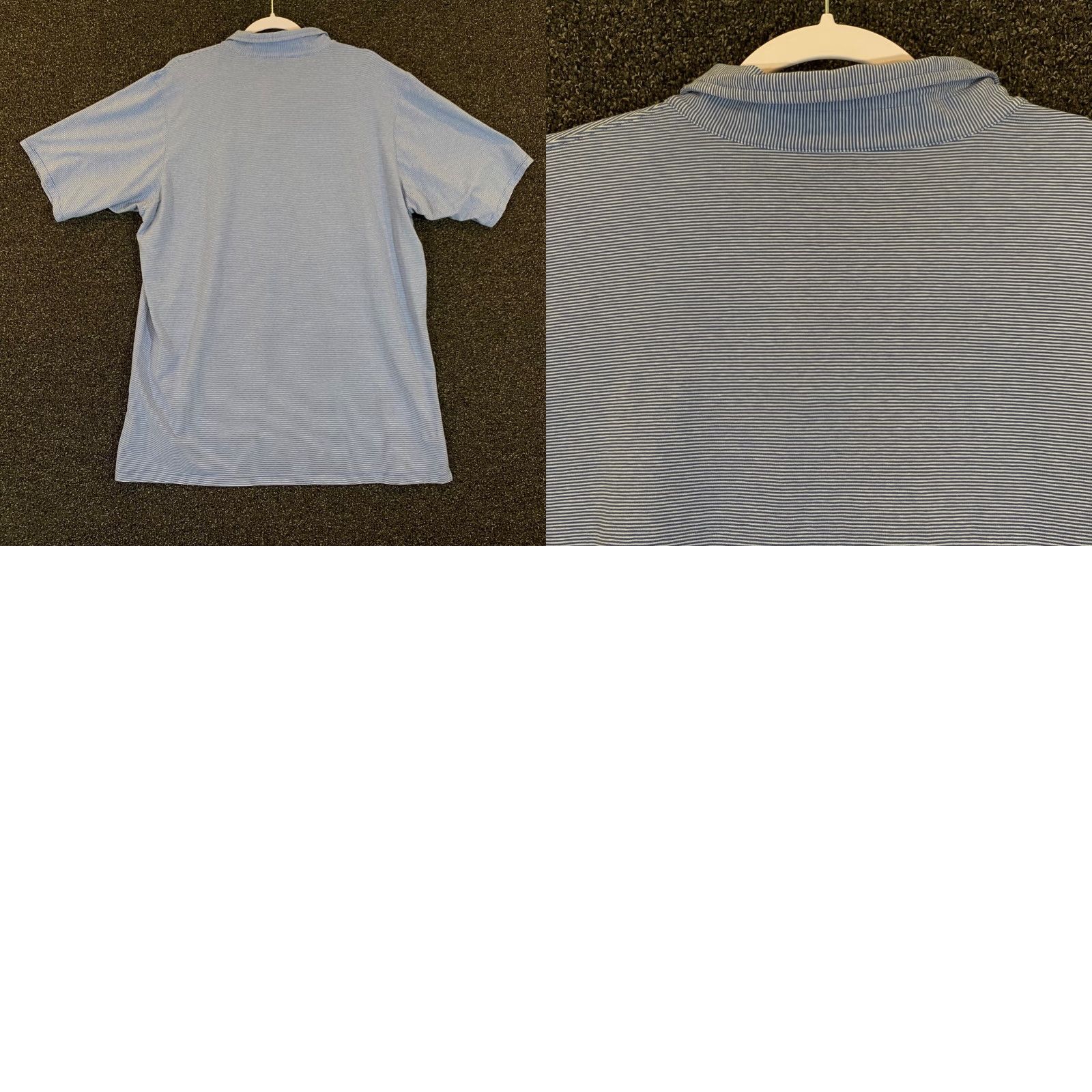 Vintage B Draddy Polo Shirt Mens 2XL Blue White Kings Creek Country Club Golf DE Sport Size US XXL / EU 58 / 5 - 8 Thumbnail