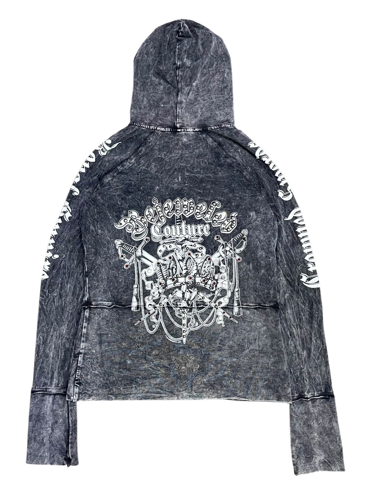 Affliction 🔥BEJEWELED COUTURE Affliction Studded Gemstone Crown Size S / US 4 / IT 40 - 1 Thumbnail