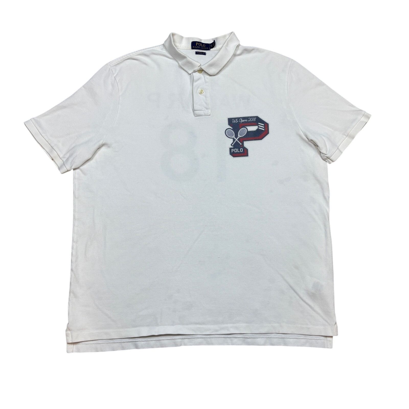 Polo Ralph Lauren Polo Ralph Lauren US Open 2018 Walter P Polo Shirt Men's XL Size US XL / EU 56 / 4 - 1 Thumbnail