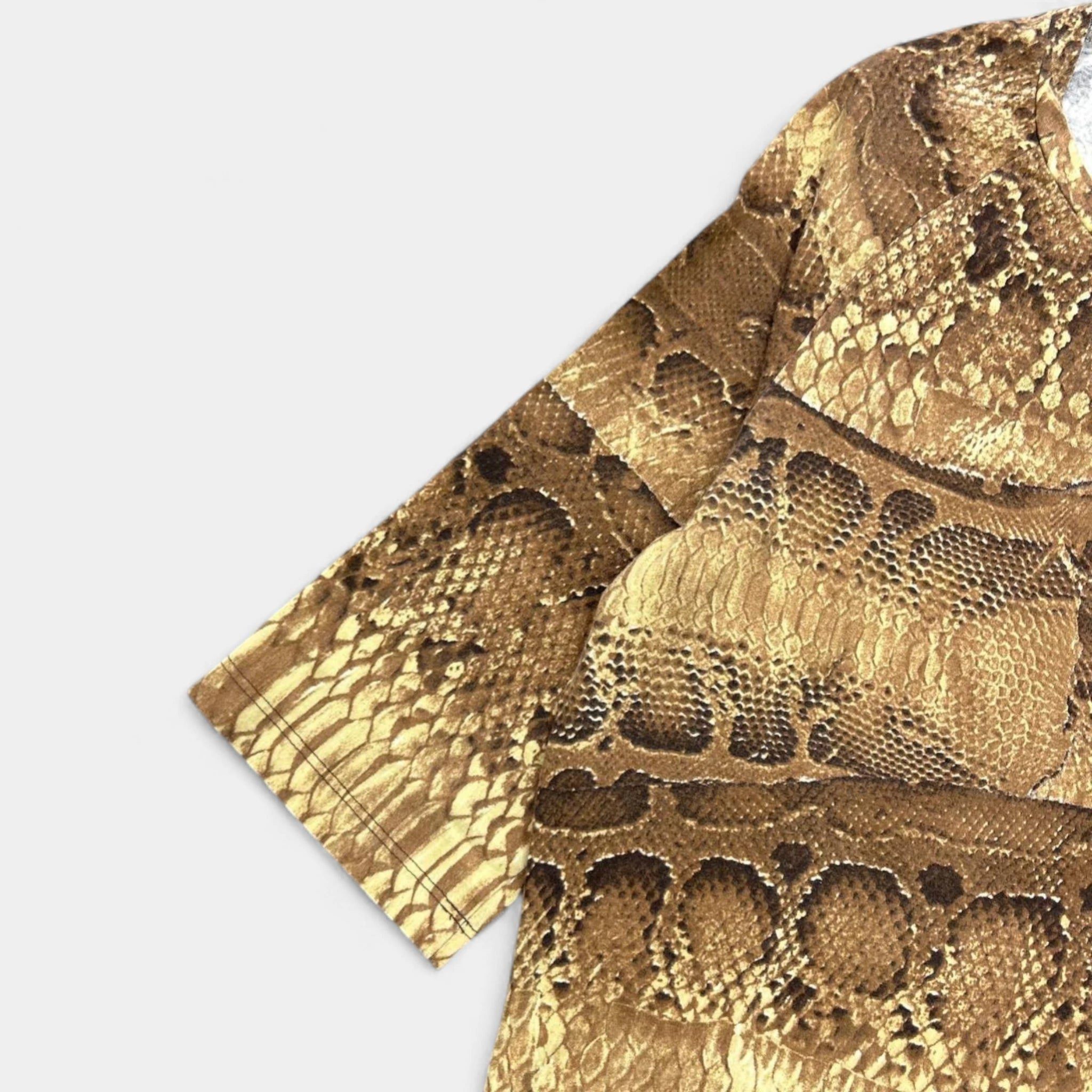 Just Cavalli Just Cavalli Snake Print Three Quarter Sleeve T-Shirt Size XS / US 0-2 / IT 36-38 - 2 Thumbnail