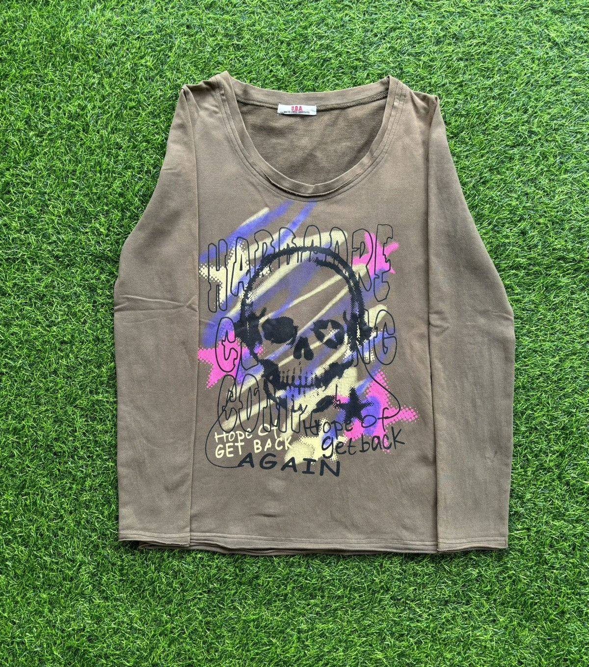 Hysteric Glamour Y2k U.D.A Skull Punk Longsleeve Size US S / EU 44-46 / 1 - 1 Thumbnail