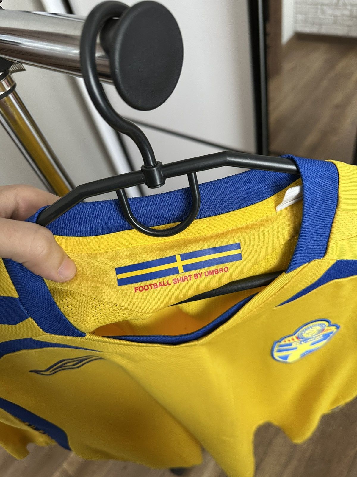Umbro 2007/2008 Umbro Sweden Vintage Soccer Jersey T-Shirt Size US S / EU 44-46 / 1 - 8 Thumbnail