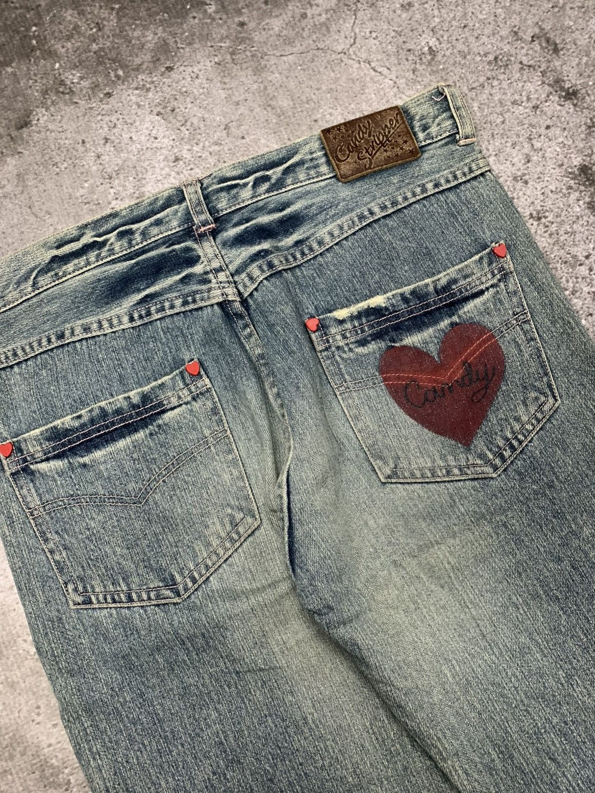 Japanese Brand Candy Stripper Y2k Style Jeans Size US 30 / EU 46 - 7 Thumbnail
