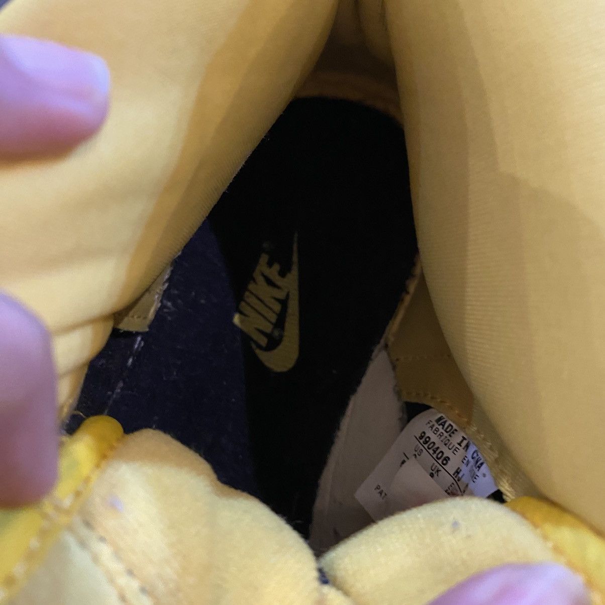 Nike ⚡️1999 NIKE DUNK HIGH LE NYC GOLDENROD MAIZE wu tang Size US 9 / EU 42 - 15 Thumbnail