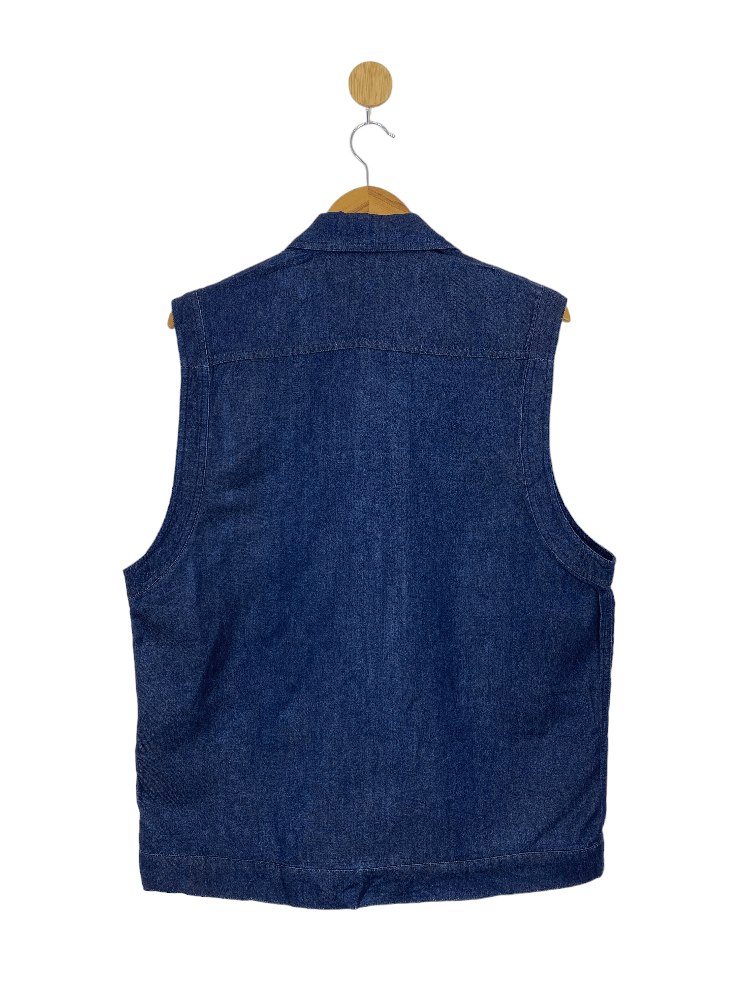 MCM × Vintage Vintage MCM Golf Wear Denim Vest Jacket Size US L / EU 52-54 / 3 - 2 Thumbnail