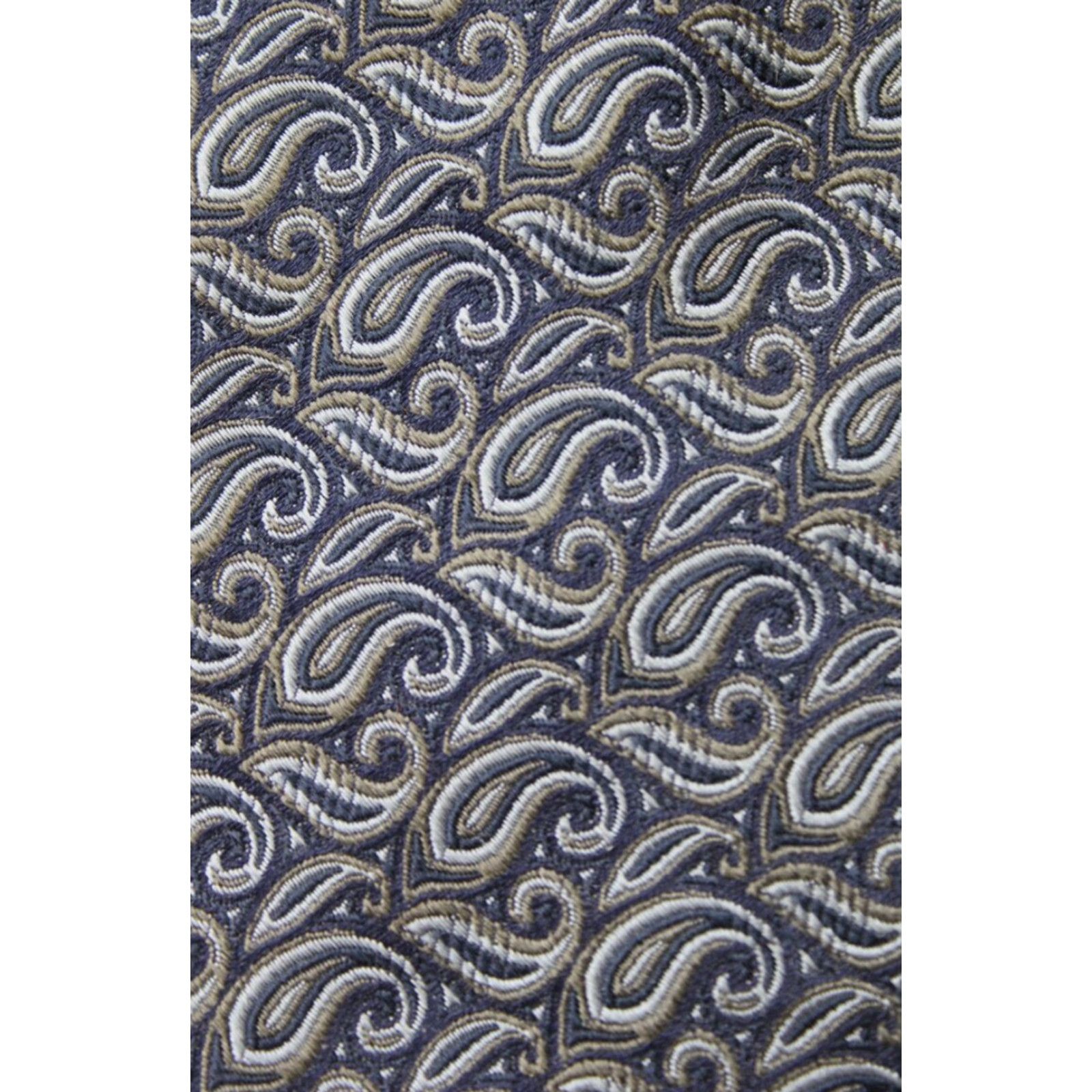 Robert Talbott Robert Talbott Estate Necktie Men's Blue Paisley Tie 58" x 4" Designer Designer Tie Mens Blue Paisley 58" 4" Silk Vintage No Size ONE SIZE - 2 Thumbnail