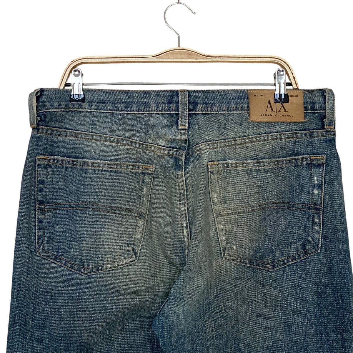 Armani Exchange Vintage Brand Armani Exchange Flared Jeans 2000s Size US 34 / EU 50 - 8 Thumbnail