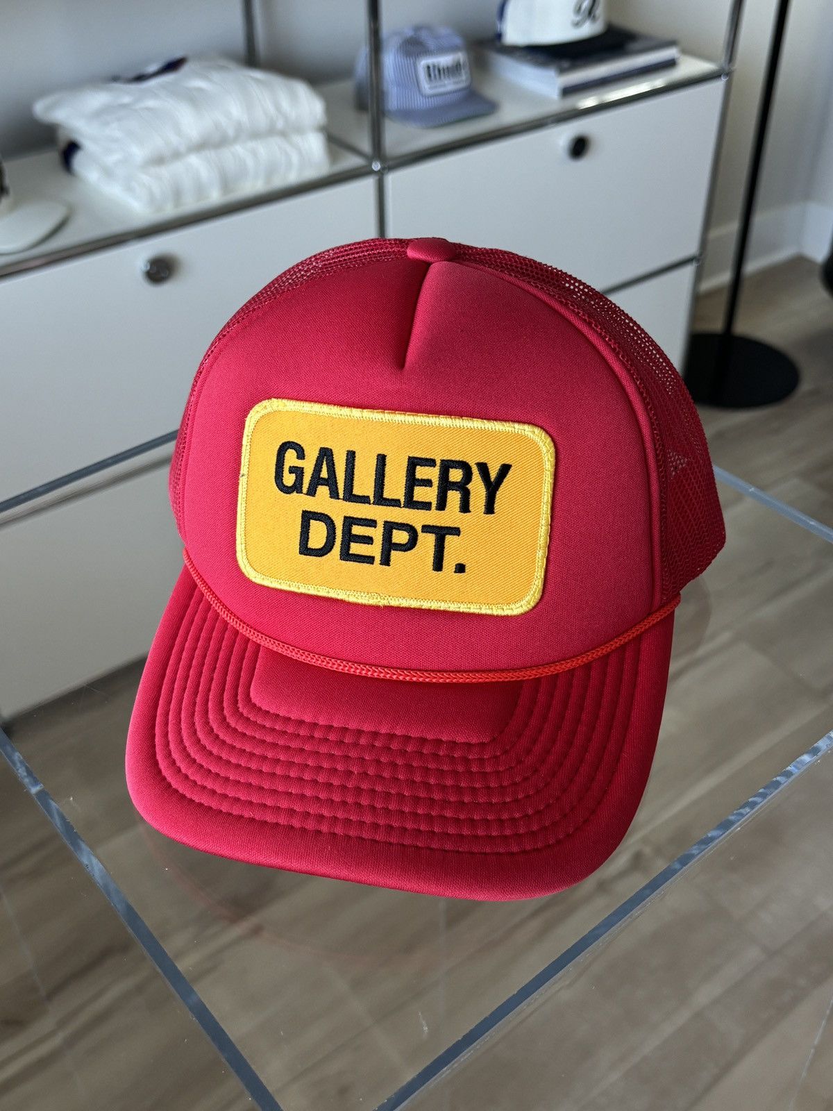 Gallery Dept. GALLERY DEPT TRUCKER PATCH LOGO HAT Size ONE SIZE - 4 Thumbnail