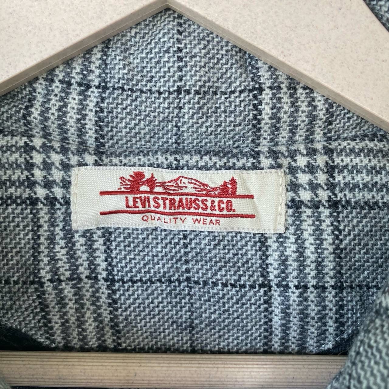 Levi's × Levi's Vintage Clothing Levis Checkered Wool Puffer Vest Size US XS / EU 42 / 0 - 5 Thumbnail