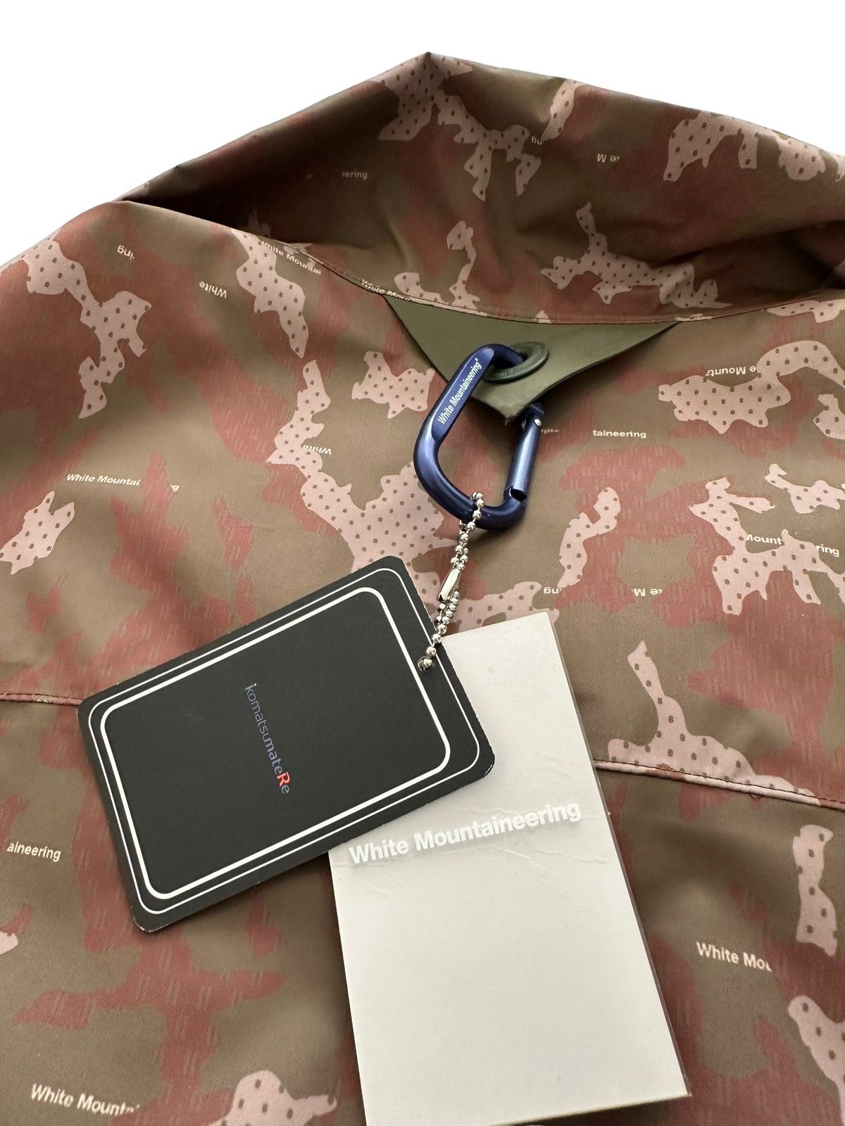 White Mountaineering $1,200 Saitos Waterproof Camo Rain Jacket Size US M / EU 48-50 / 2 - 9 Thumbnail
