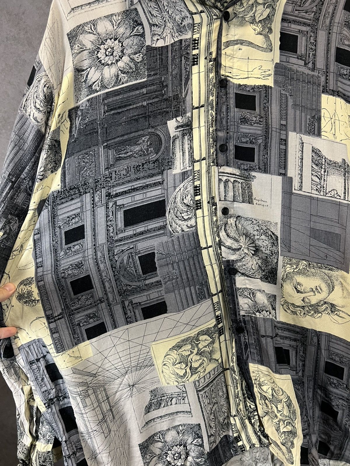 Vintage Art vintage crazy shirt Size US XL / EU 56 / 4 - 3 Thumbnail