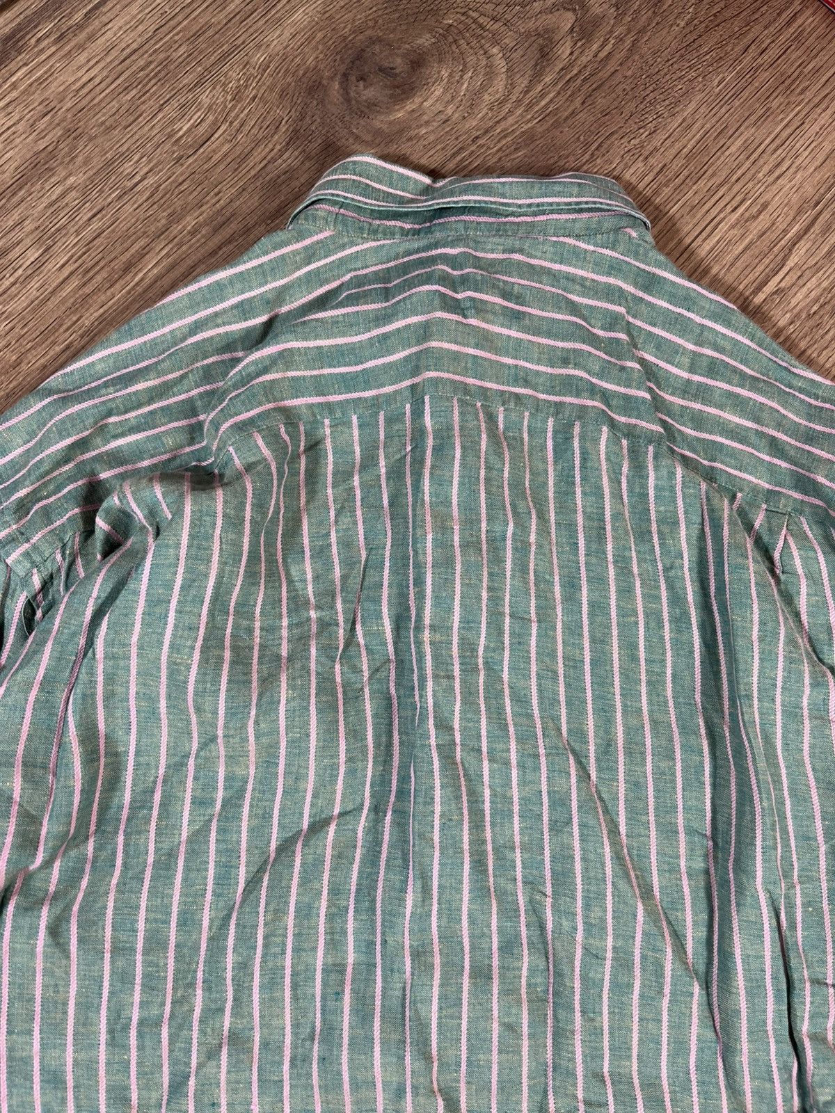 Eton Eton Linen Shirt Size US XL / EU 56 / 4 - 11 Thumbnail