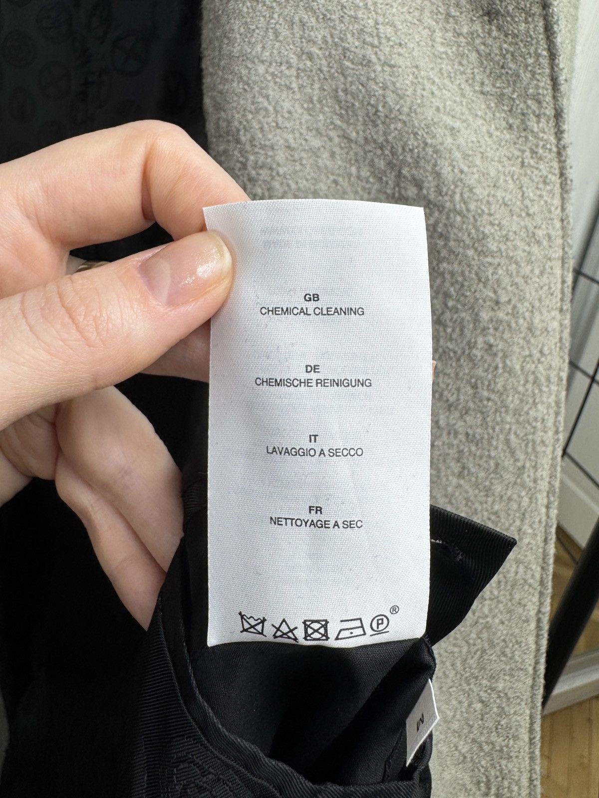 CLOSED Closed Pure Pori Italian Fabric Wool grey coat size M Size M / US 6-8 / IT 42-44 - 15 Thumbnail