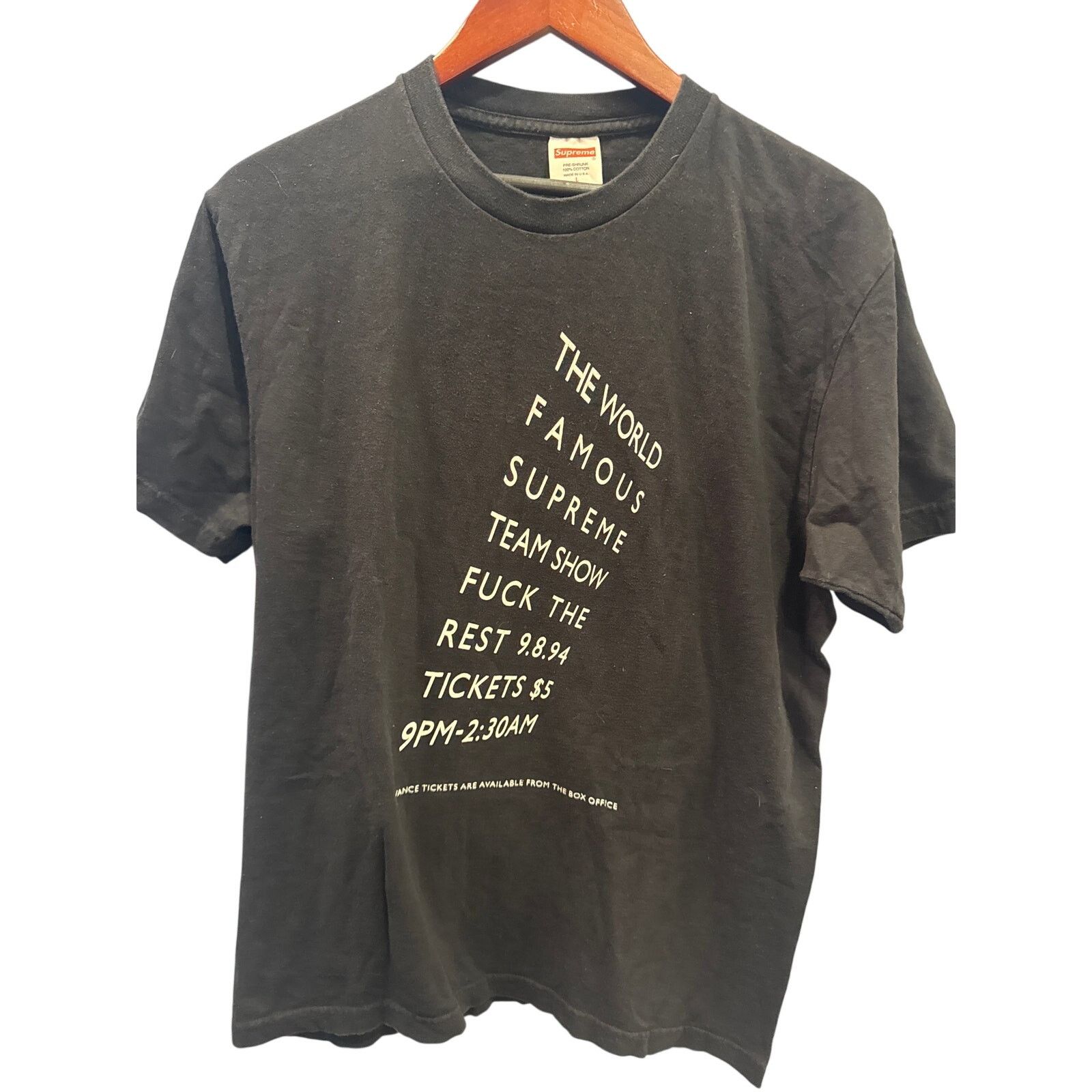 Supreme Supreme Flyer Tee Medium 2013 rare vintage unds Size US M / EU 48-50 / 2 - 1 Preview