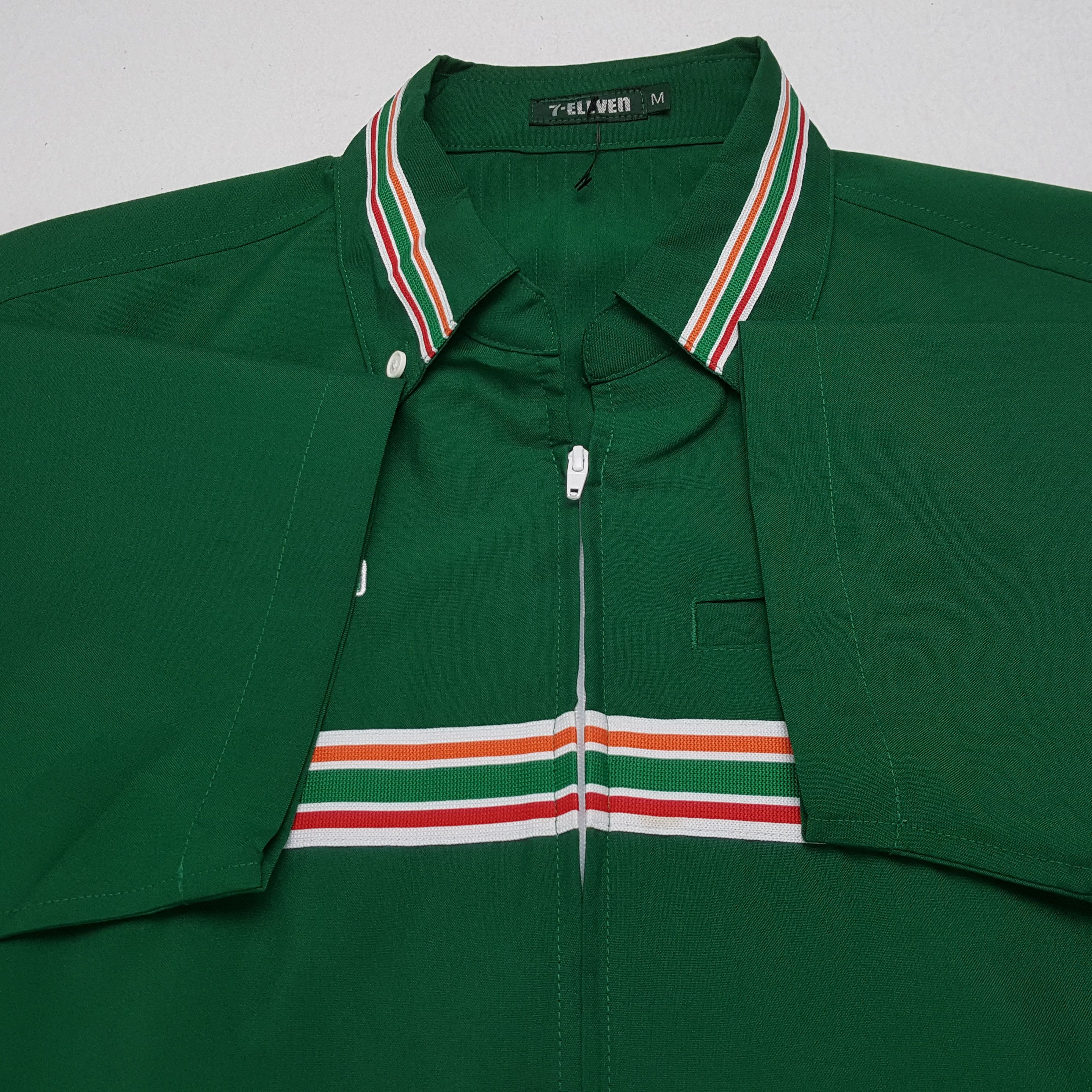 Japanese Brand × Vintage Vintage 7-ELEVEn Japanese Workers Uniform Shirt Jacket Size US M / EU 48-50 / 2 - 6 Thumbnail