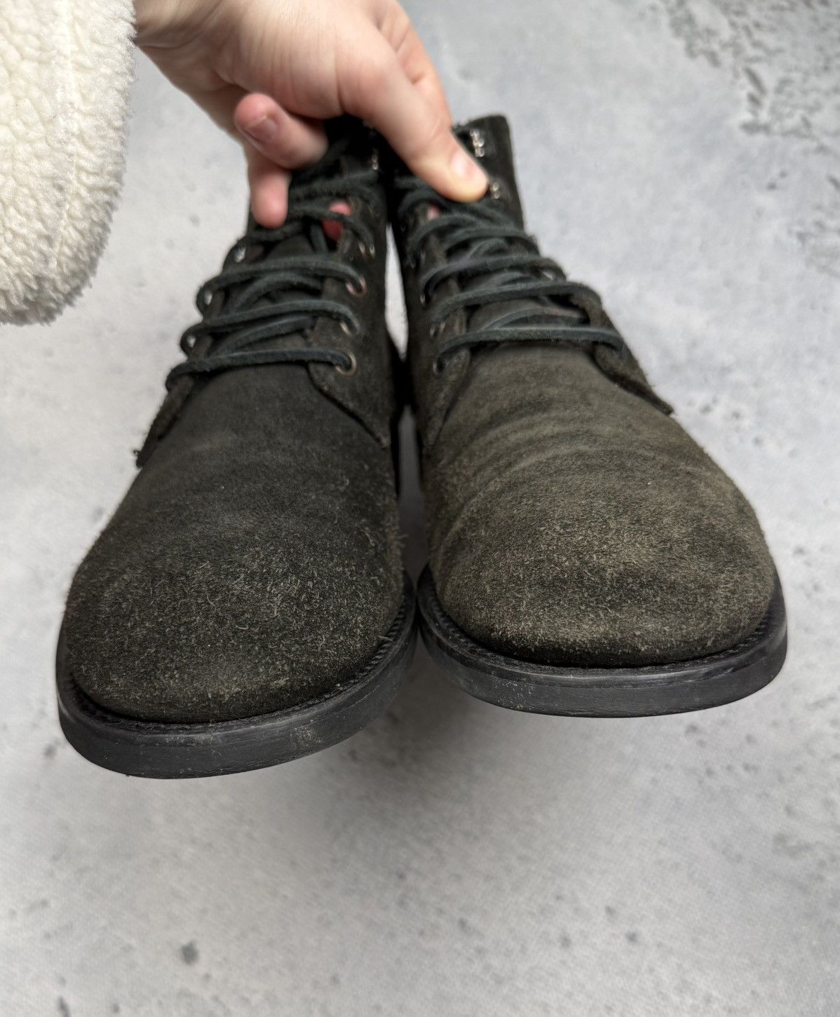 Dsquared2 Dsquared2 Dark Green Suede Lace Up Boots Rugged Military lux Size US 8 / EU 41 - 4 Thumbnail