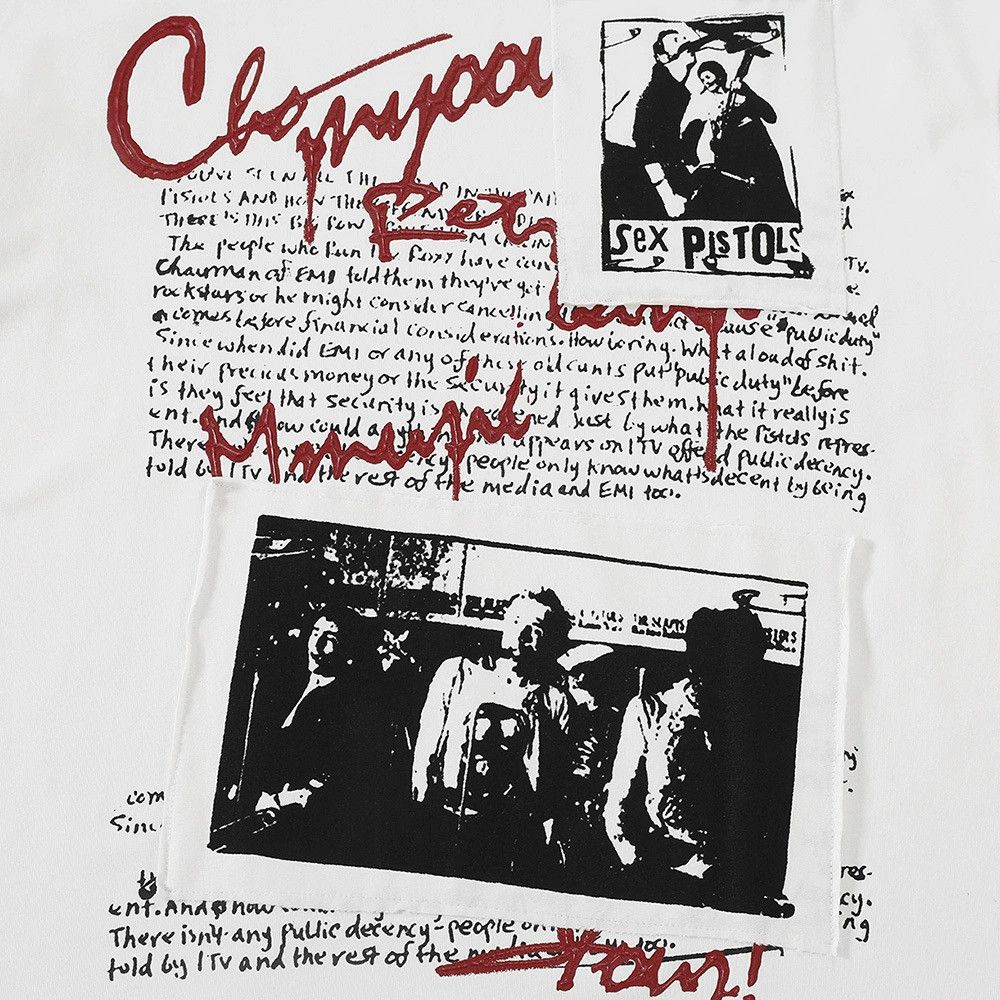 Vintage American men's street loose cloth patch printed T-shirt Size US M / EU 48-50 / 2 - 4 Thumbnail