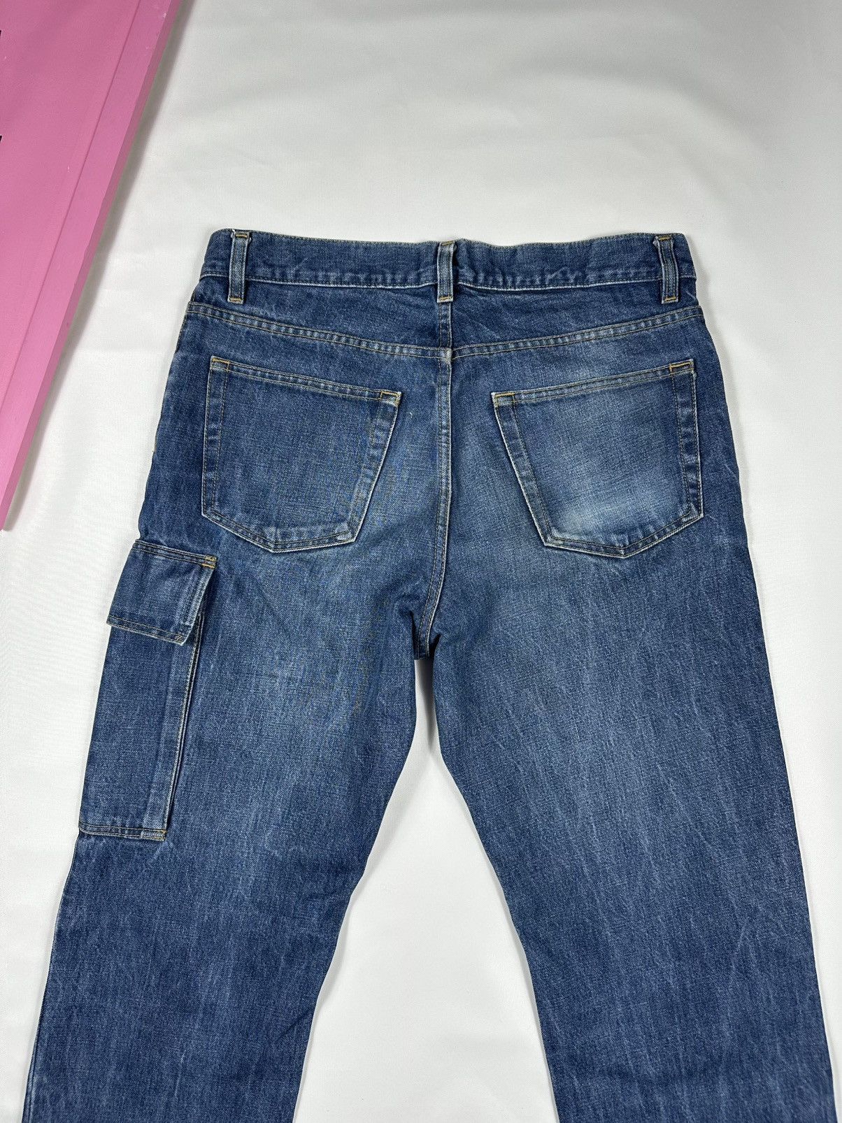 Helmut Lang × Vintage Archive Helmut Lang Denim Cargo One Pocket Size US 32 / EU 48 - 19 Thumbnail