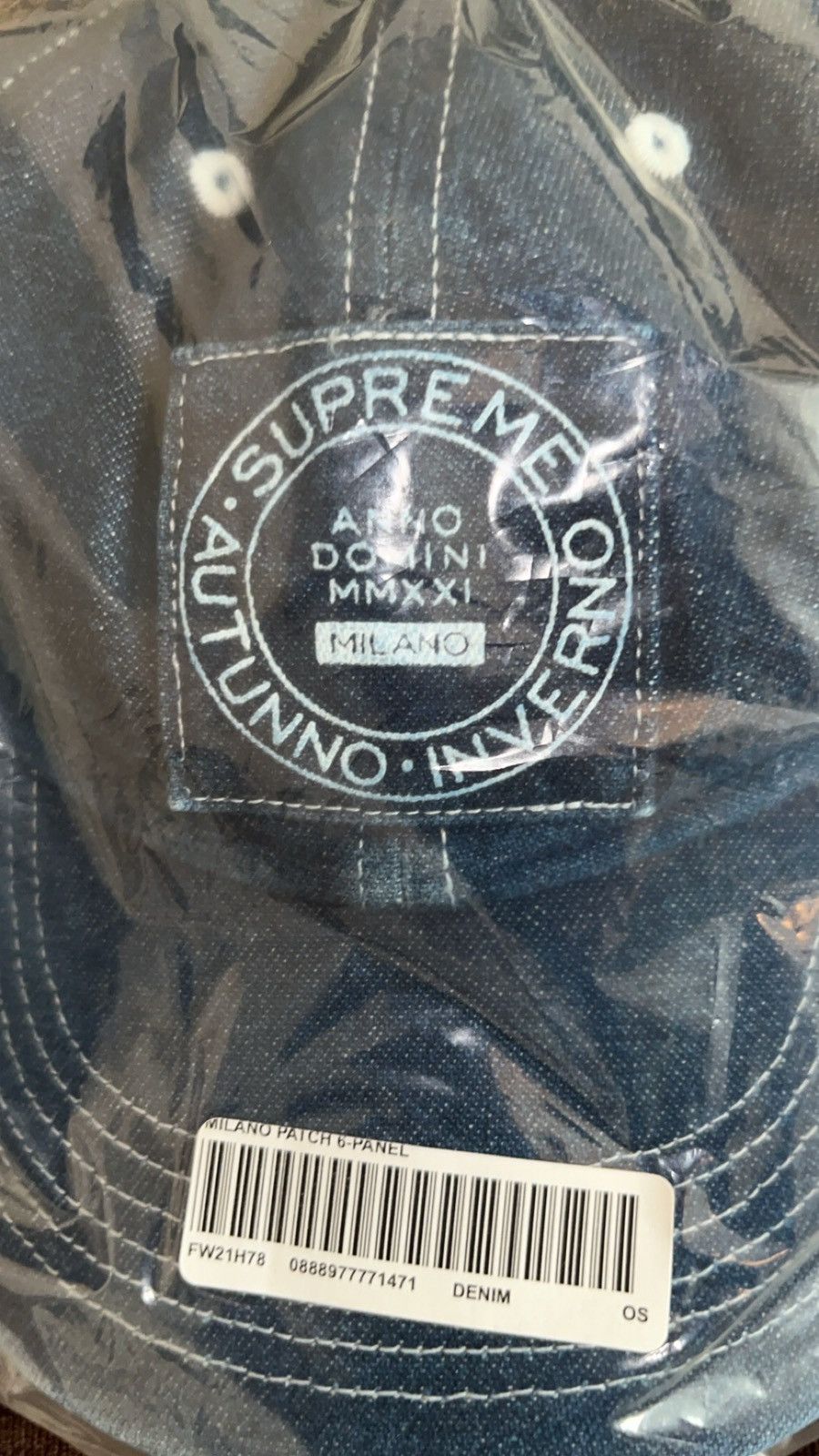 Supreme Supreme milano patch 6 panel Size ONE SIZE - 2 Thumbnail