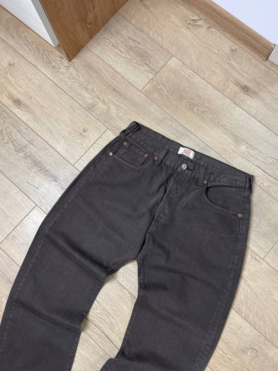 Levi's × Vintage Vintage Levi’s 501 Brown Denim Jeans Pants Size 33 Size US 33 - 4 Thumbnail