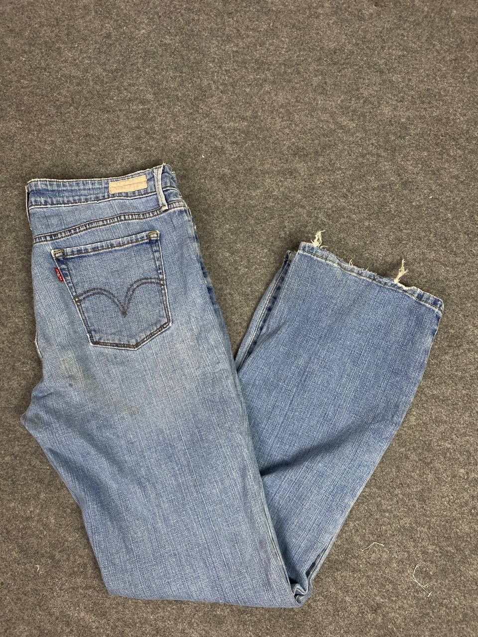Levi's vintage levis 545 low bootcut stretch denim nice design Size 36" / US 14 / IT 50 - 1 Thumbnail