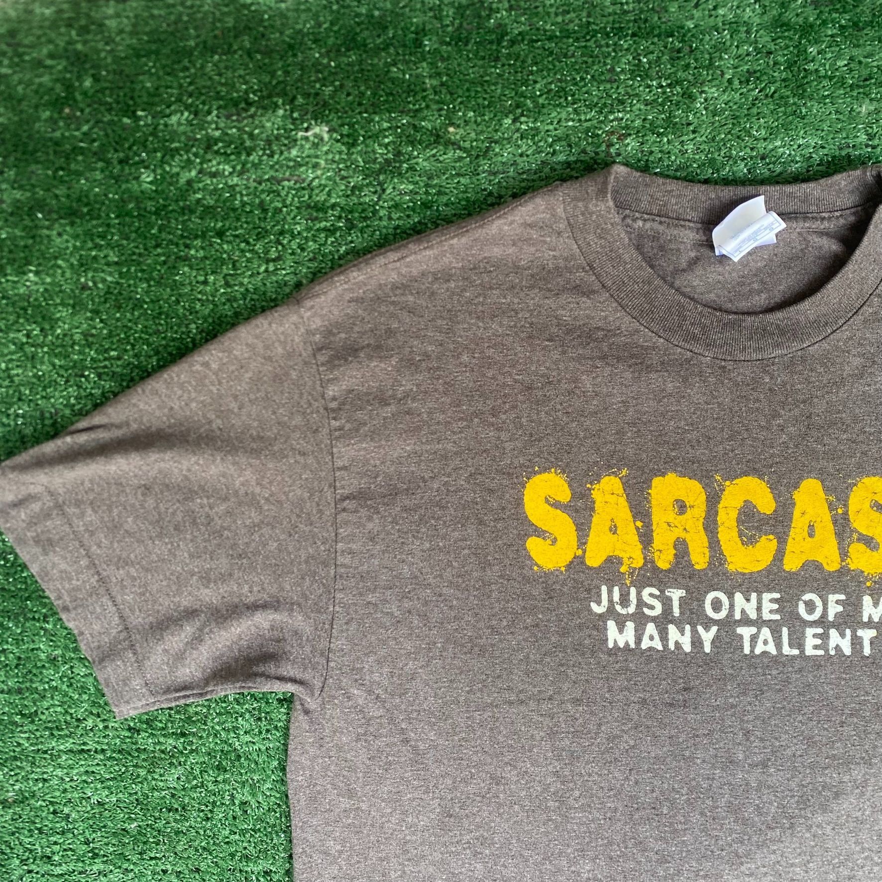Alstyle Vintage Y2K Sarcasm Humor Shirt Funny Ironic Punk Quote Tee Size US L / EU 52-54 / 3 - 2 Thumbnail