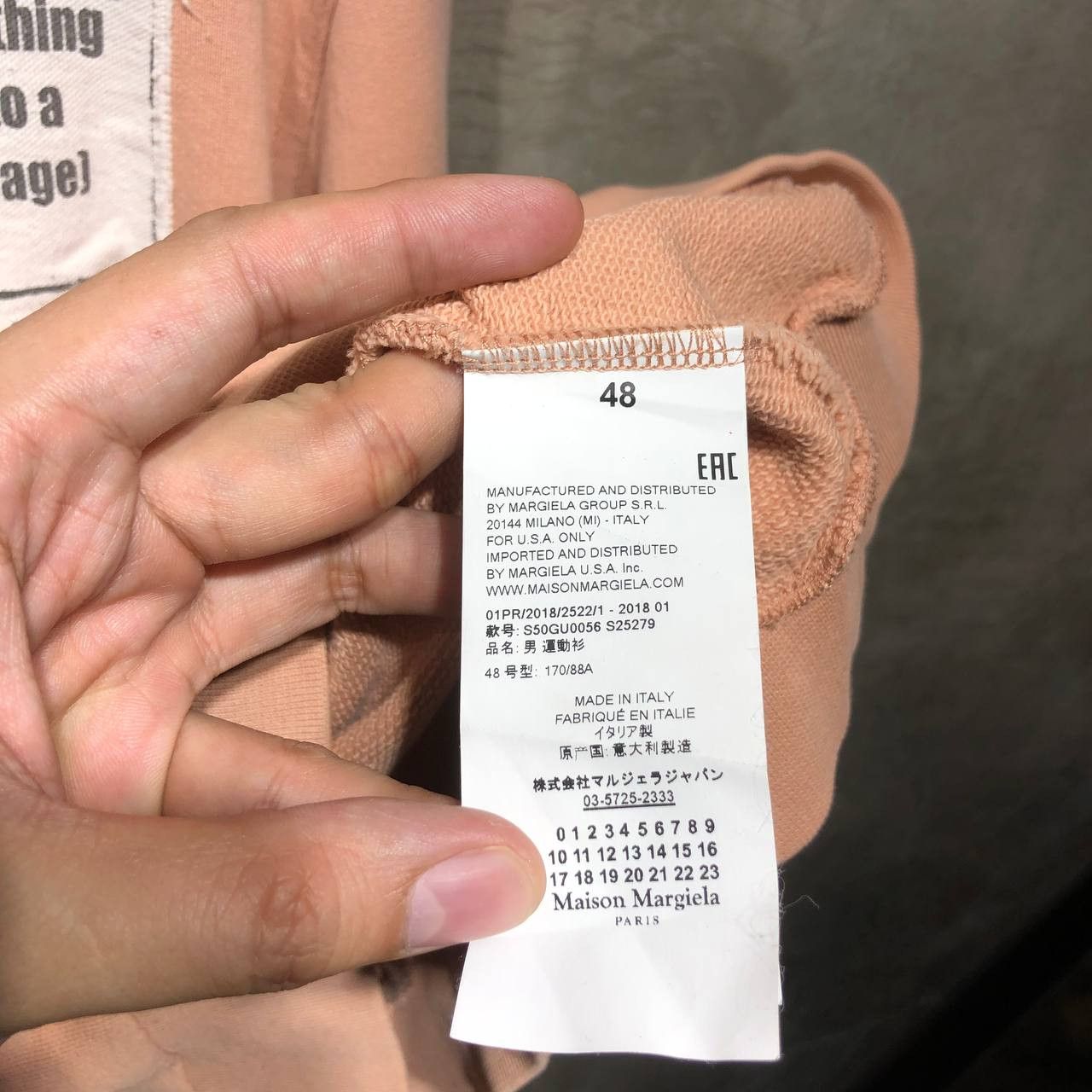 Maison Margiela Maison Margiela Paris Stereotype hoodie Size US XL / EU 56 / 4 - 11 Thumbnail