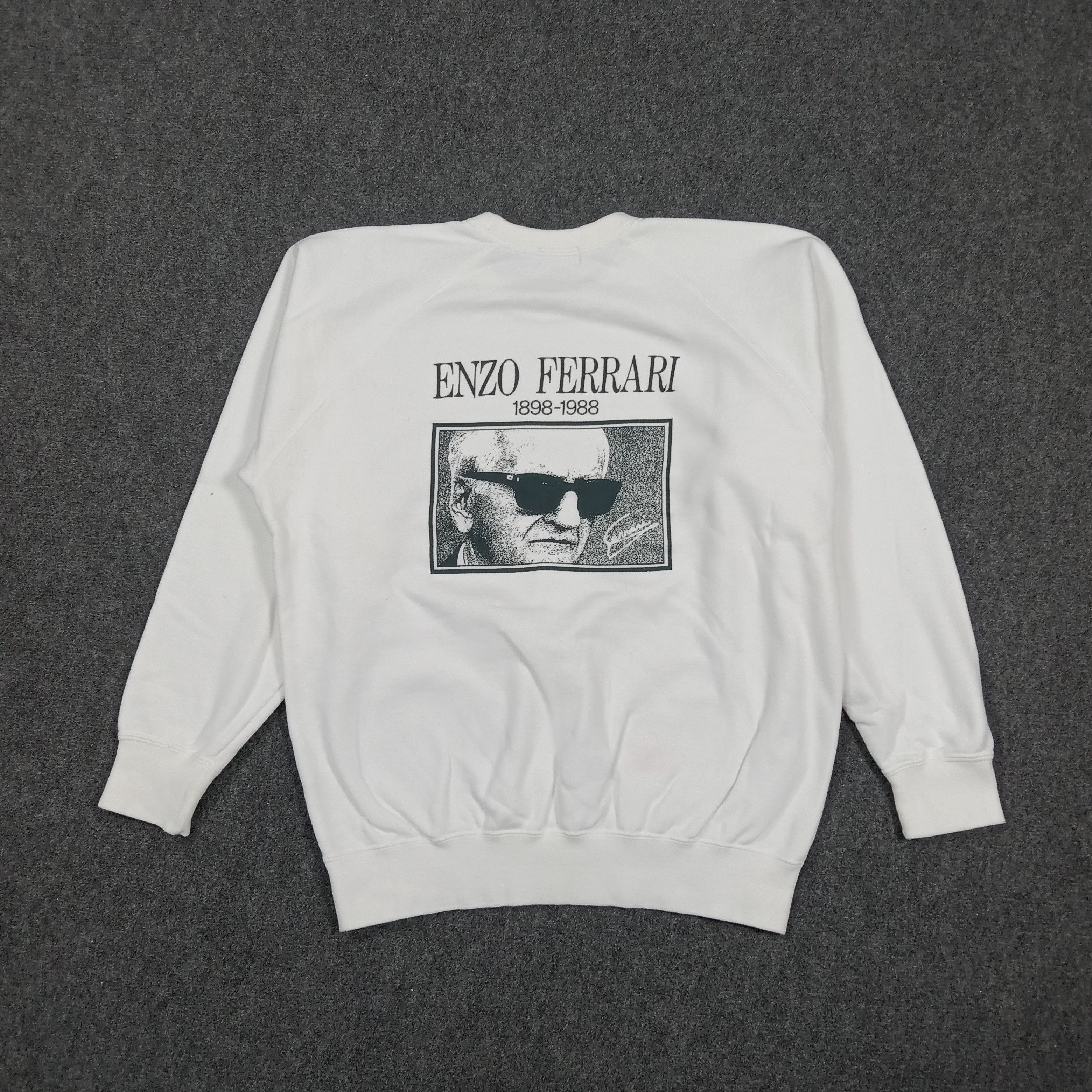Ferrari Enzo Ferrari 90s Tribute Sweatshirt C292N26 Size US M / EU 48-50 / 2 - 1 Thumbnail