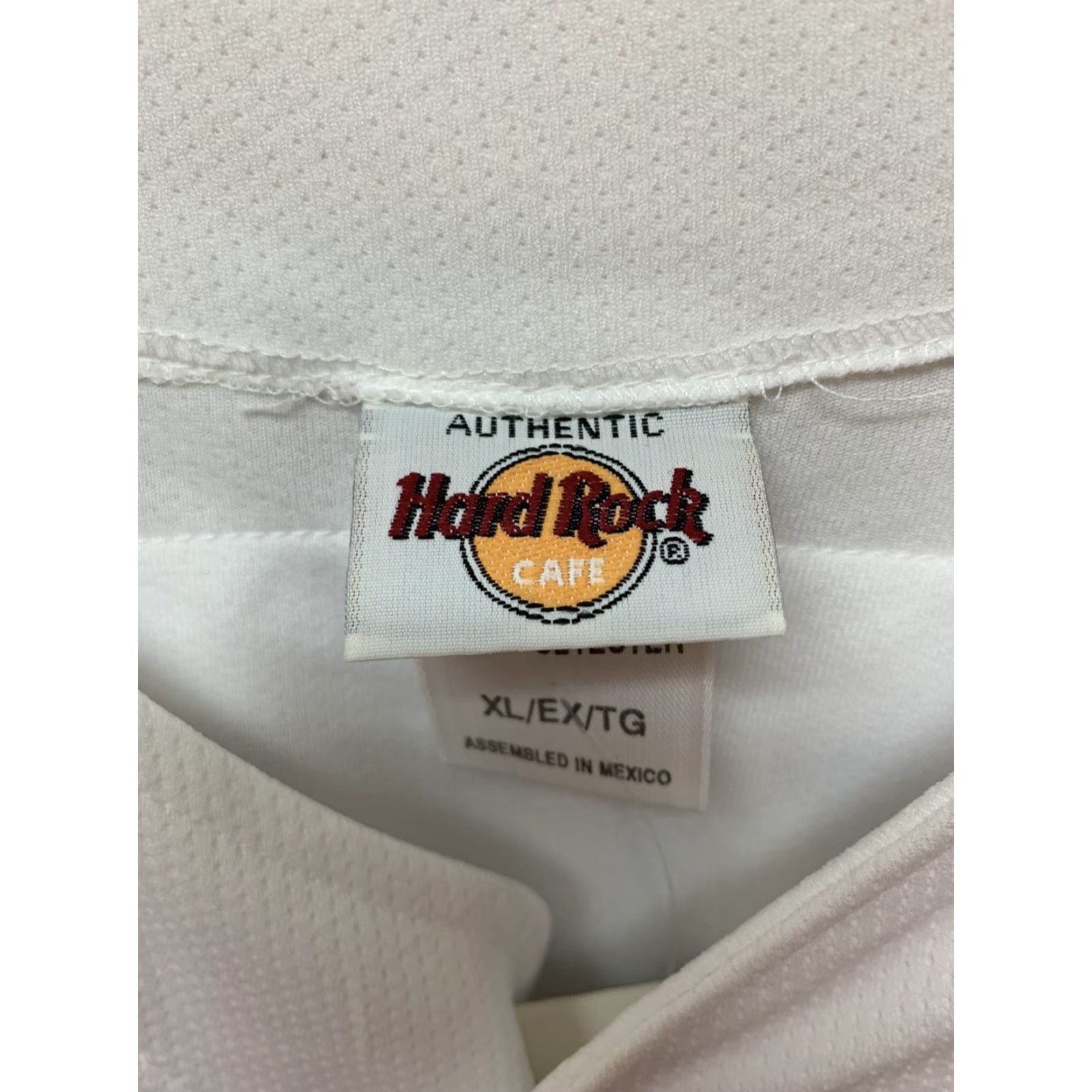 Hard Rock Cafe VINTAGE Hard Rock Cafe Chicago Baseball Jersey Shirt XL Men White 1990s NOS NEW Sportswear Jersey Size US XL / EU 56 / 4 - 6 Thumbnail