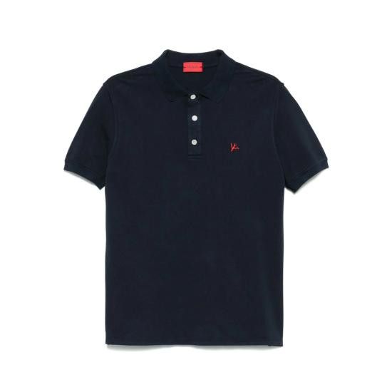 Isaia ISAIA Men Polo Shirts JP003 MCT371 800 BLUE Size US L / EU 52-54 / 3 - 1 Thumbnail
