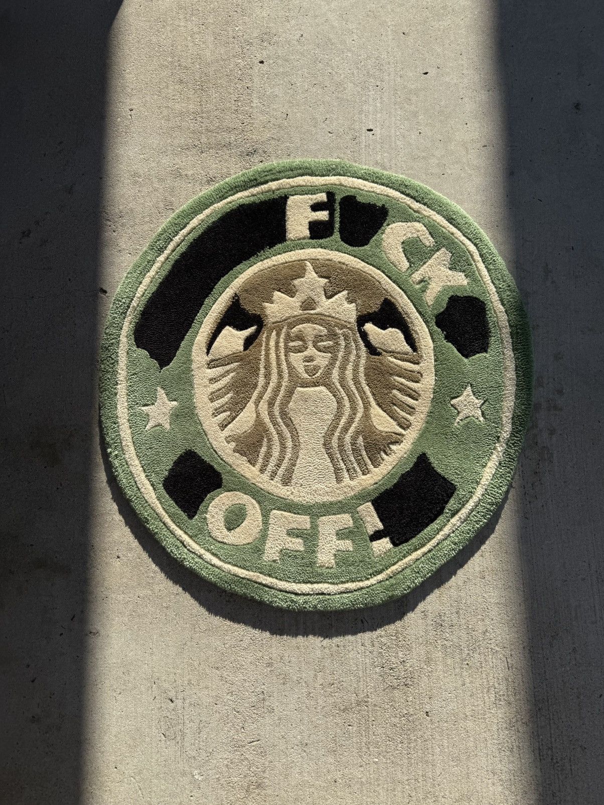 Vintage Starbucks F*CK OFF Rug Size ONE SIZE - 1 Thumbnail