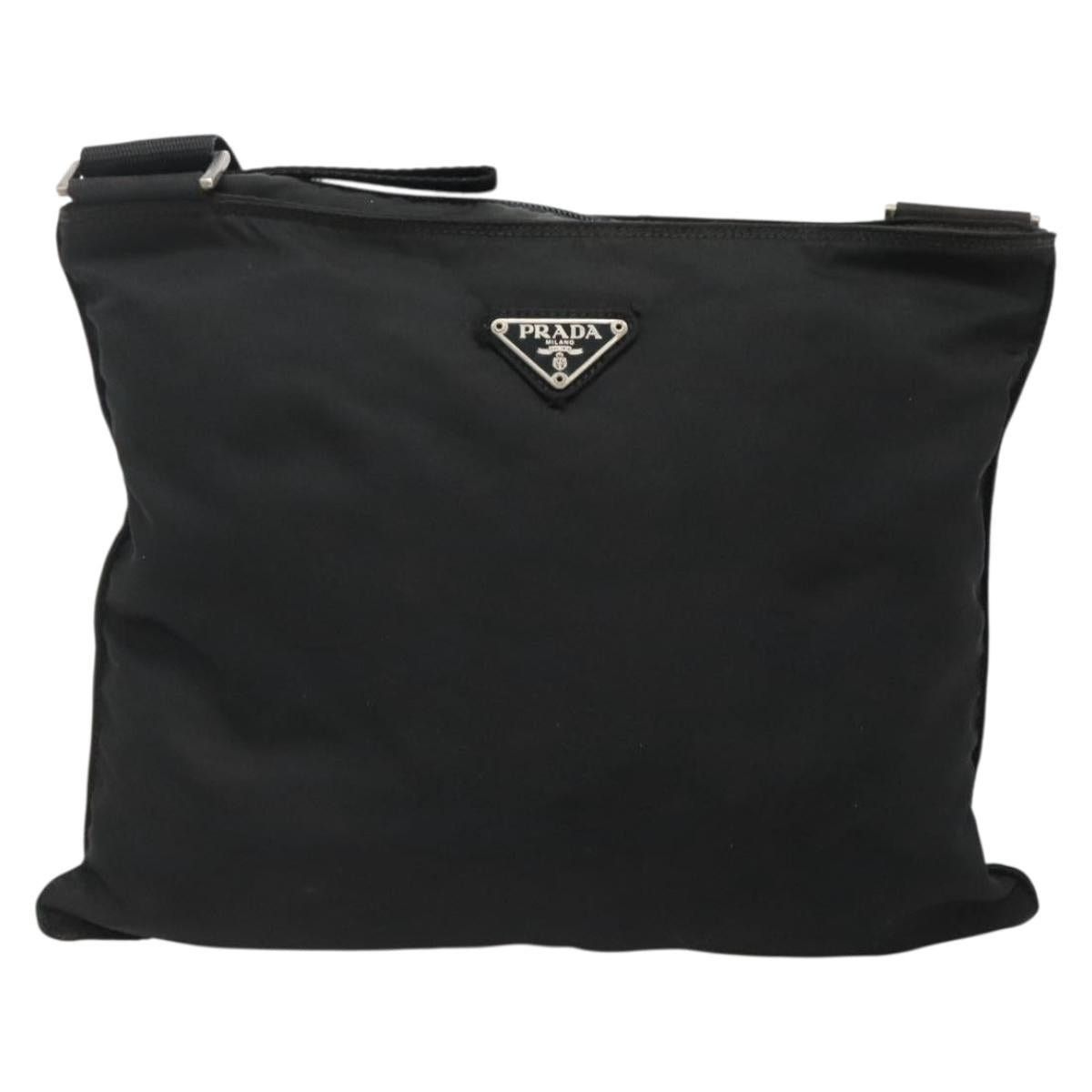 Prada PRADA Shoulder Bag Nylon Black Silver Size ONE SIZE - 2 Thumbnail