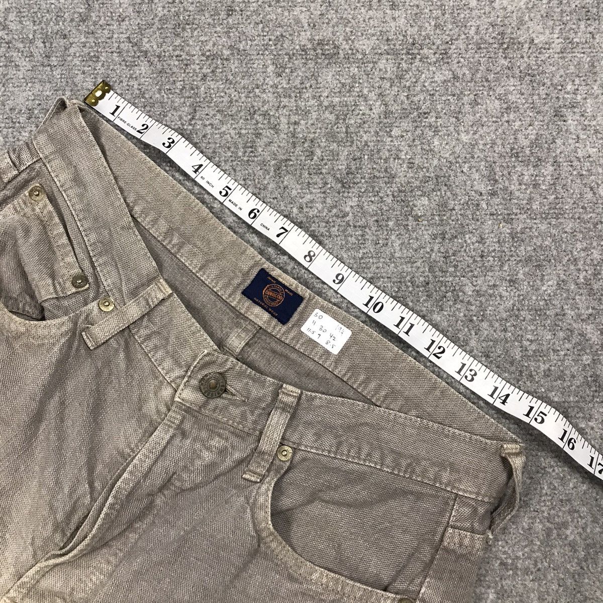 Japanese Brand × OMNIGOD OMNIGOD GRAY SUN FADED PANTS JAPAN BRAND MADE Size US 30 / EU 46 - 11 Thumbnail