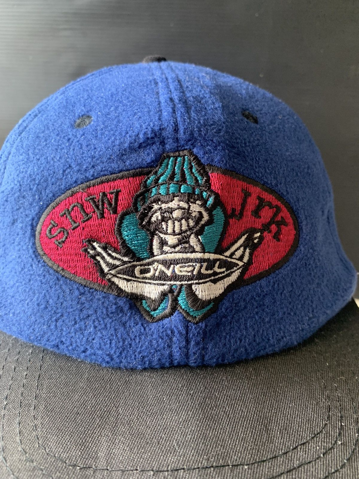 O'Neill Vintage 90s Oneill Velvet Cap Snw Jrk Rare Surf Cap Size ONE SIZE - 4 Thumbnail