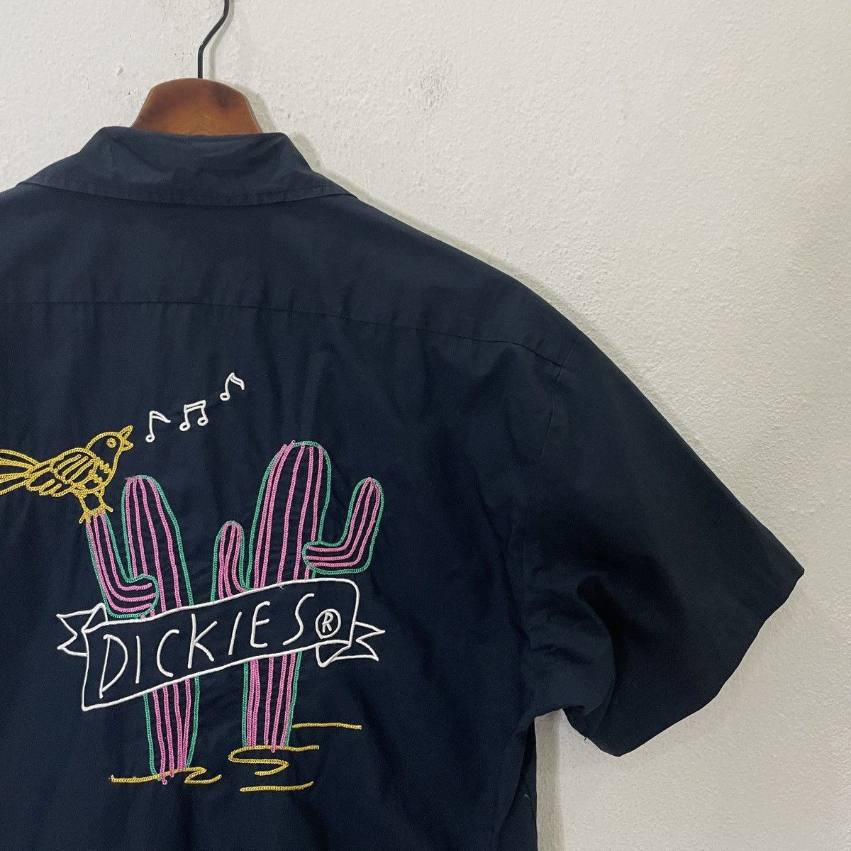 Dickies Vintage Dickies Embroidered Big Logo Tee Size US M / EU 48-50 / 2 - 2 Thumbnail