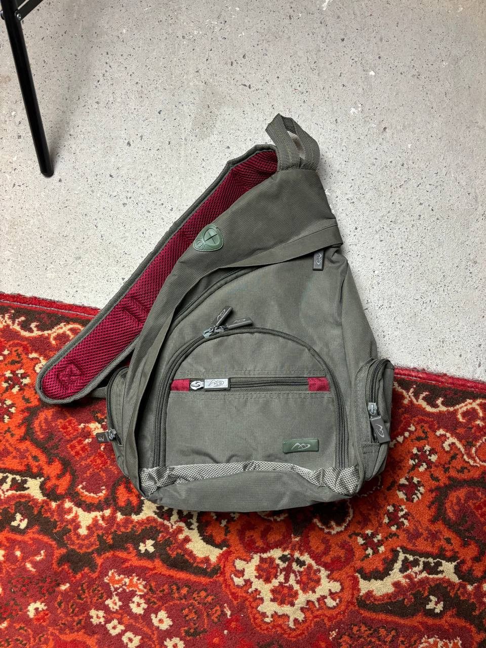 Vintage Vintage Y2K Multi pocket Slim Bag Japanese Size ONE SIZE - 2 Thumbnail