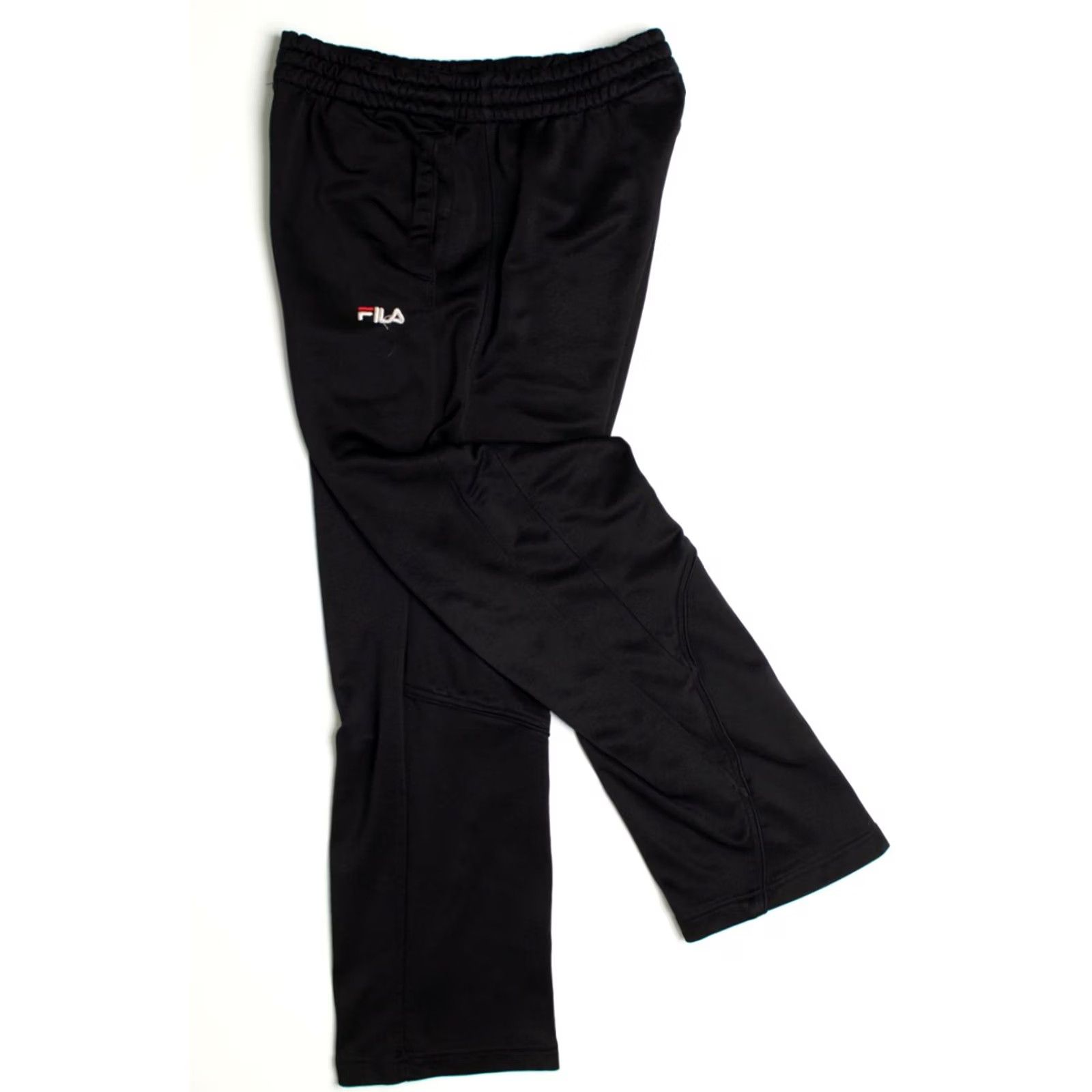 Fila VINTAGE FILA Black Track Pants Medium Retro Athletic Joggers Size US 31 - 2 Thumbnail
