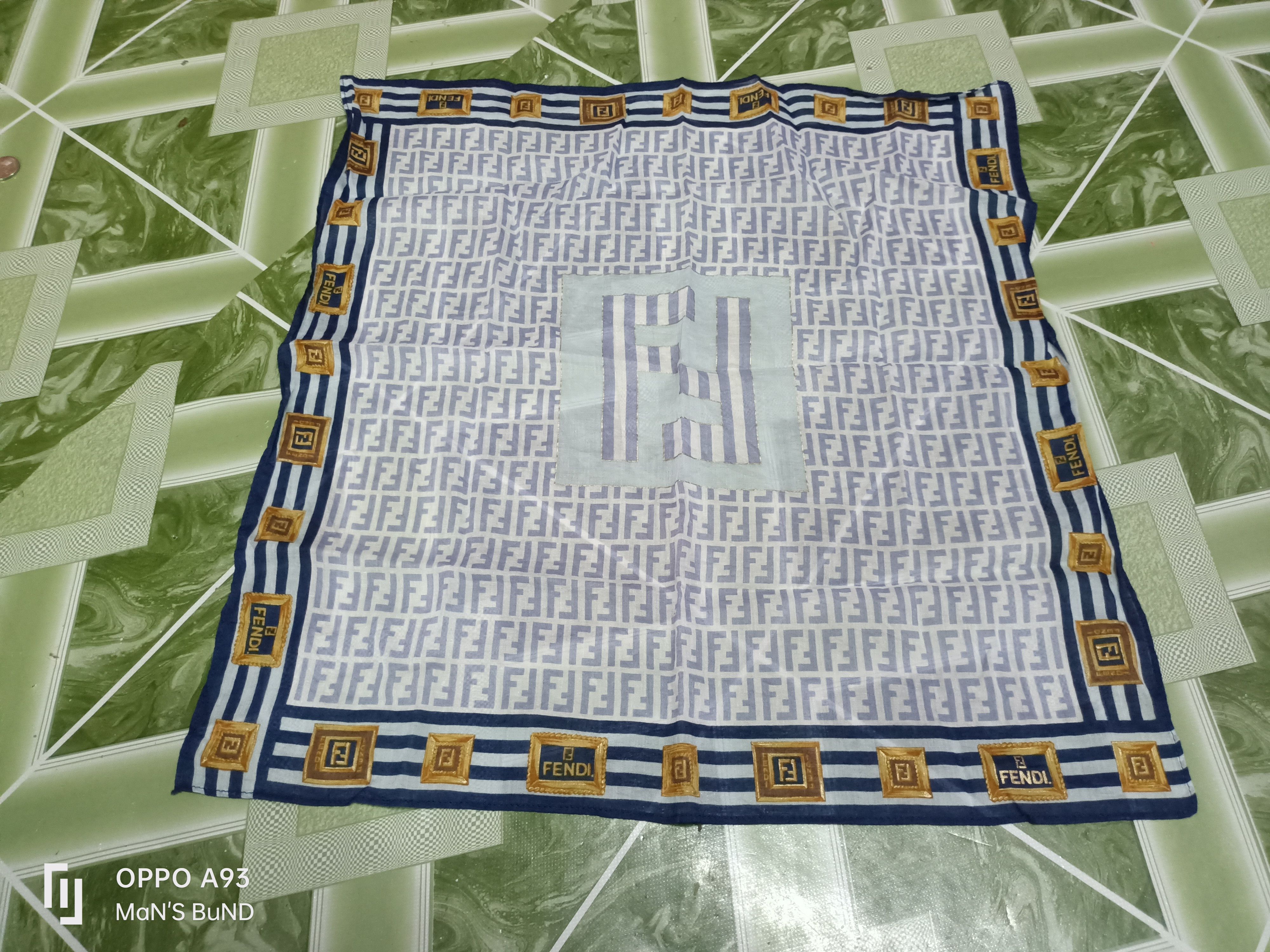 Japanese Brand × Vintage COMBO Handkerchief YSL,MCM 2 PCS,FENDI Size ONE SIZE - 15 Thumbnail