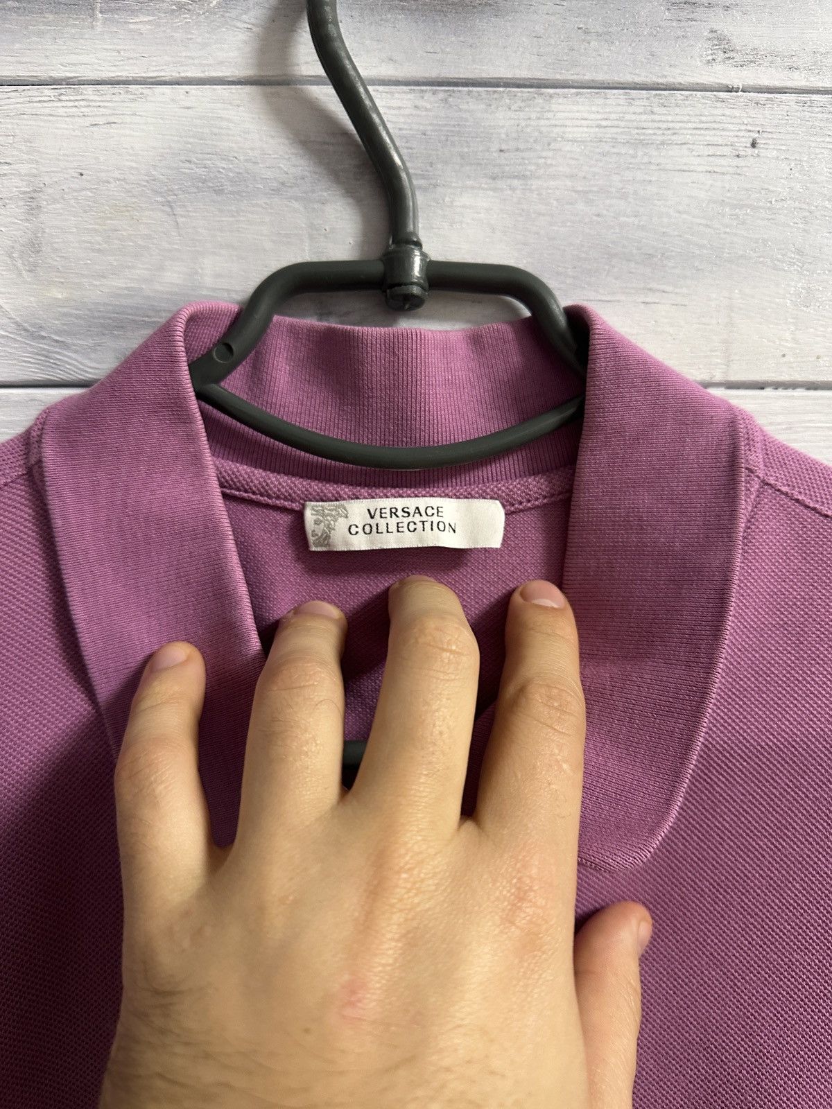 Versace Rare Luxury Polo Versace Medusa Logo Size L. Size US L / EU 52-54 / 3 - 7 Thumbnail