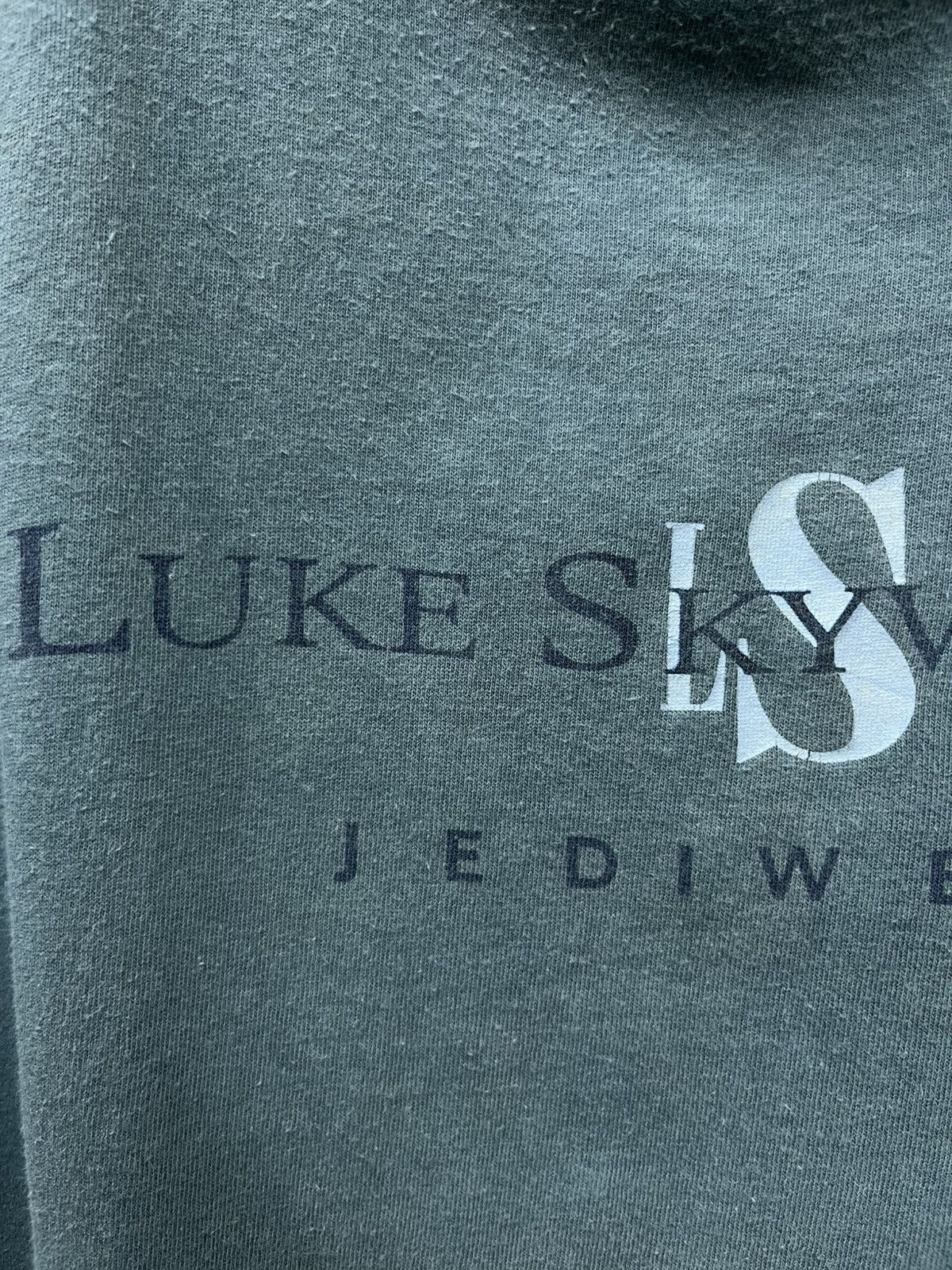 Star Wars Vintage 1997 Star Wars Luke Skywalker Jediwear Tee Size US XL / EU 56 / 4 - 4 Thumbnail