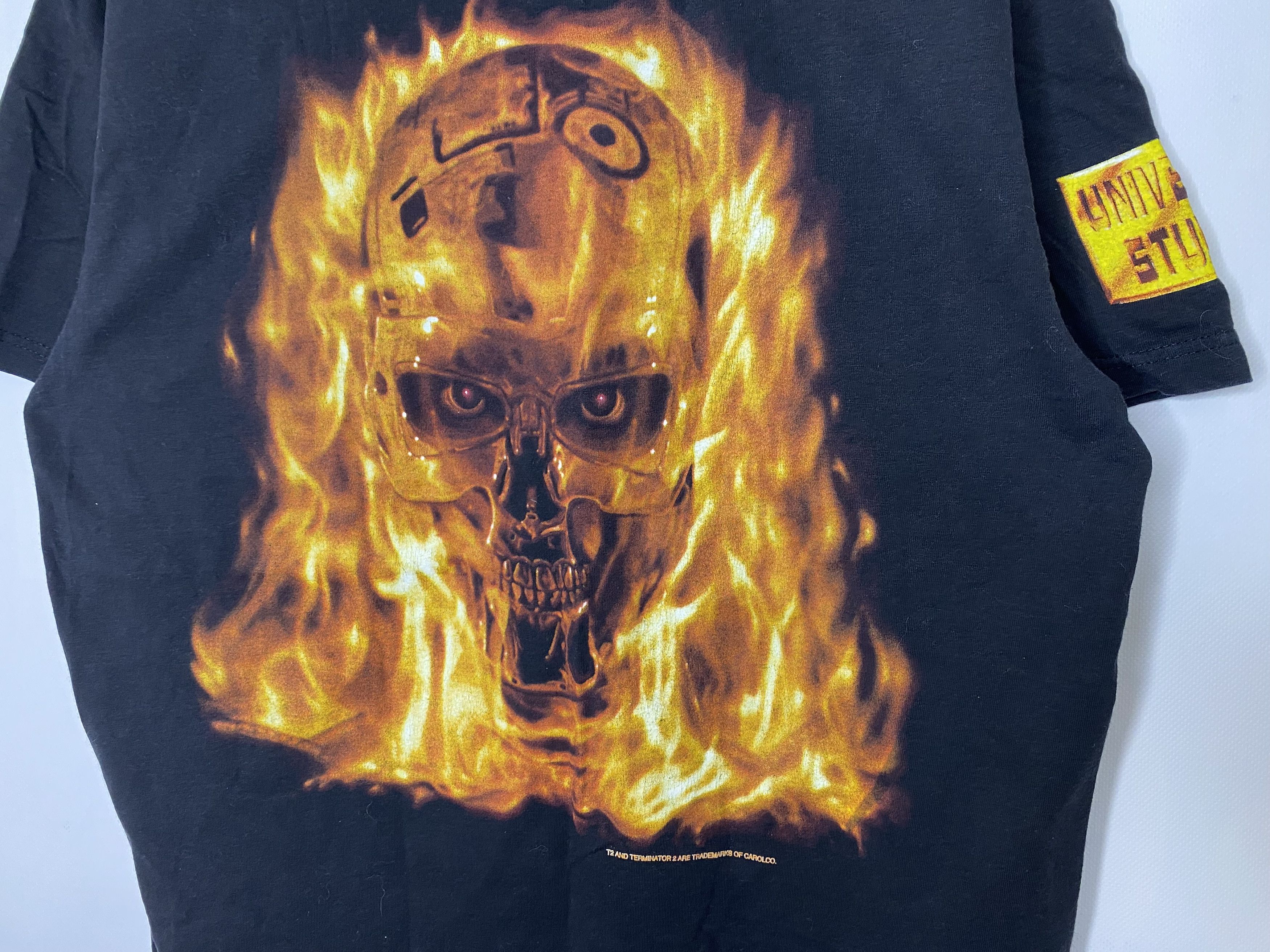 Universal Studios × Vintage VINTAGE UNIVERSAL STUDIOS TERMINATOR 2 T-SHIRT MOVIE Size US L / EU 52-54 / 3 - 3 Thumbnail