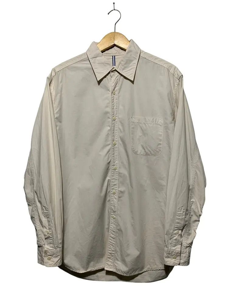 Johnbull Johnbull SAMPLE oversized shirt in beige Size US M / EU 48-50 / 2 - 1 Thumbnail