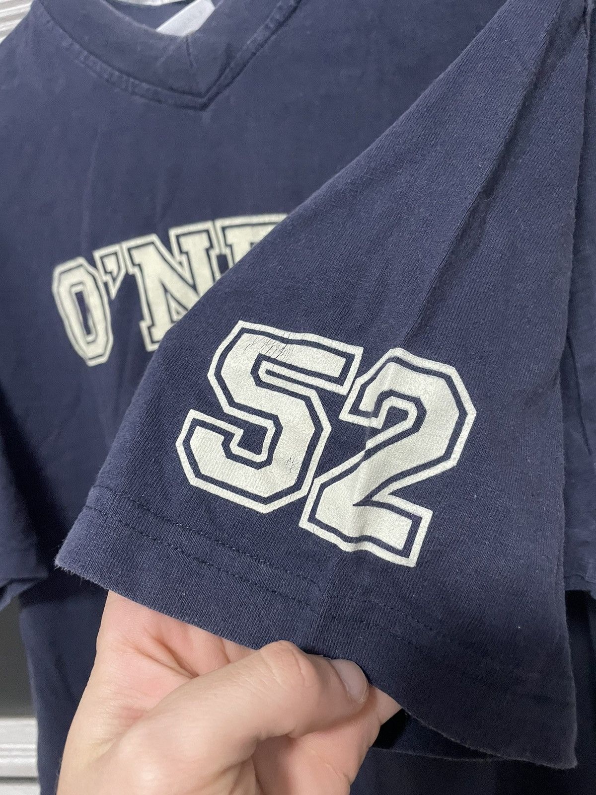 O'Neill × Vintage 90s O’Neill Big Logo Crazy Vintage T-Shirt Made In USA Size US L / EU 52-54 / 3 - 2 Thumbnail