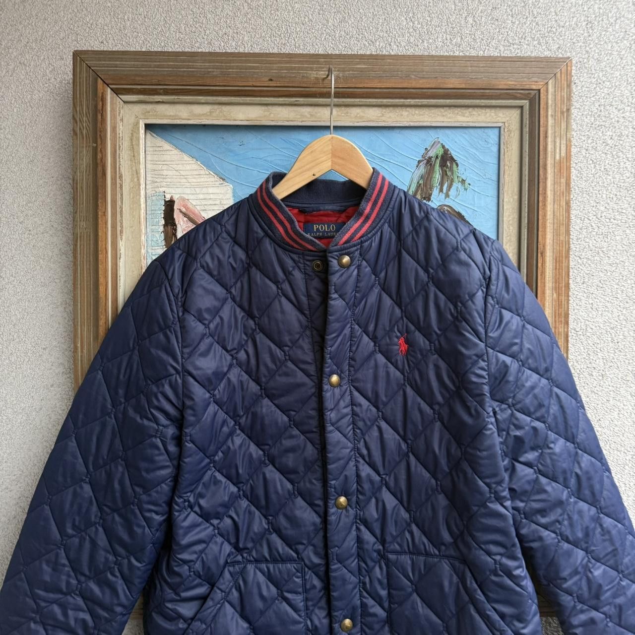 Polo Ralph Lauren Ralph Lauren Polo Quillted Jacket Navy Preppy Size US S / EU 44-46 / 1 - 4 Thumbnail