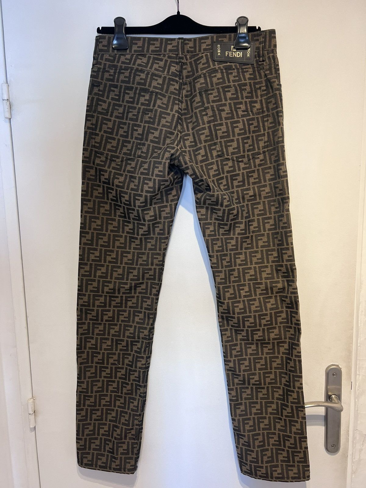 Fendi Fendi Jean Jacquard Size US 33 - 3 Thumbnail