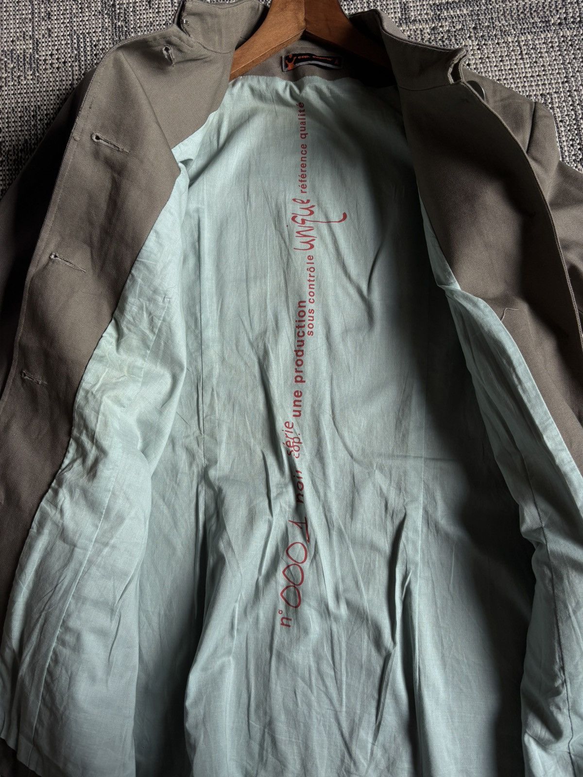 Cop Copine Cop Copine Y2K Vintage Military Olive Blazer Jacket Size M / US 6-8 / IT 42-44 - 6 Thumbnail