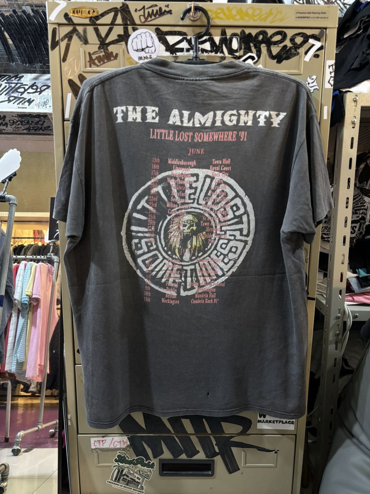 Band Tees The Almighty vintage t shirt 1991’s Size US XL / EU 56 / 4 - 5 Thumbnail