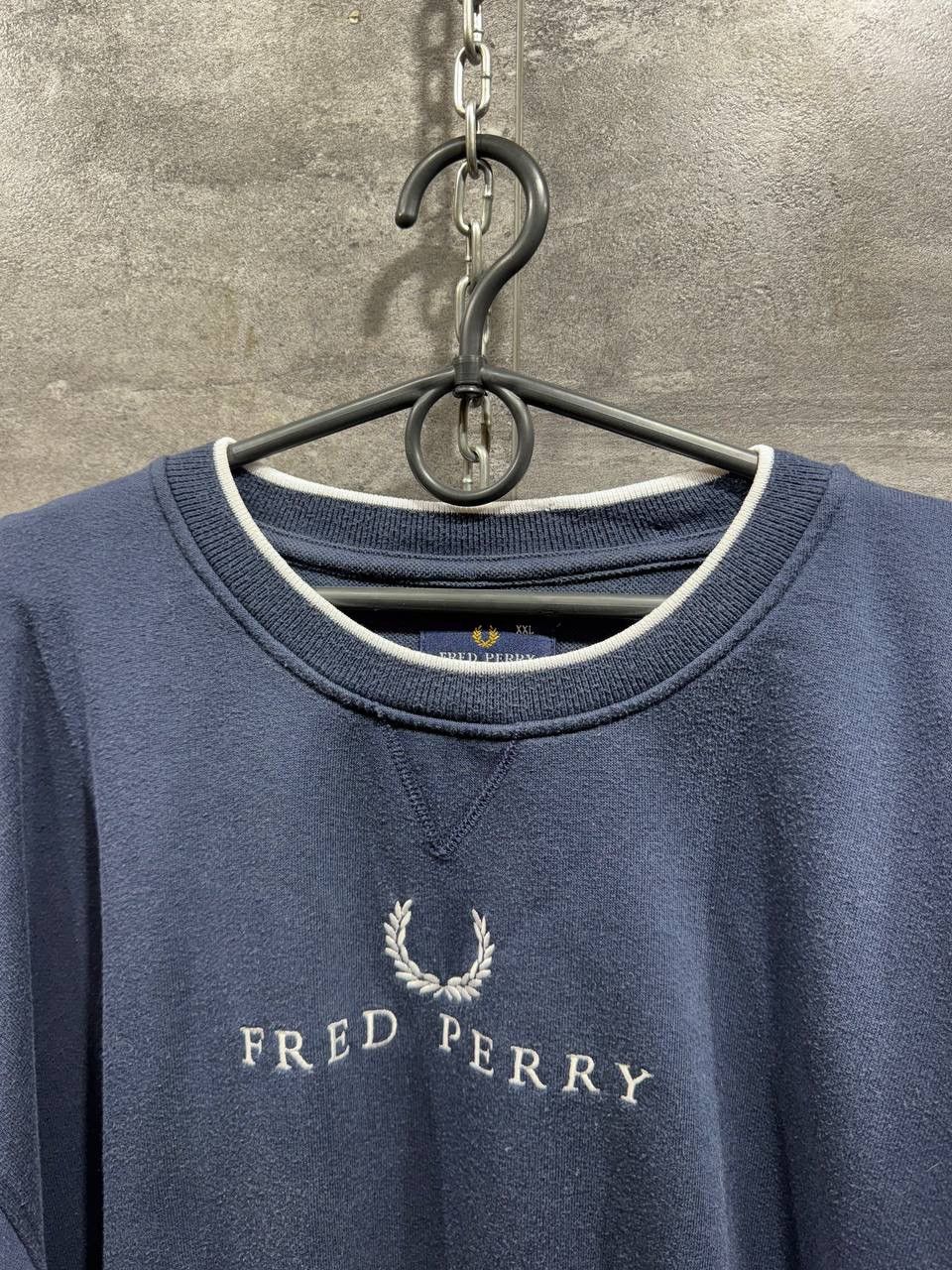 Fred Perry Fred Perry Herren Pullover Sweatshirt Size US XXL / EU 58 / 5 - 2 Thumbnail