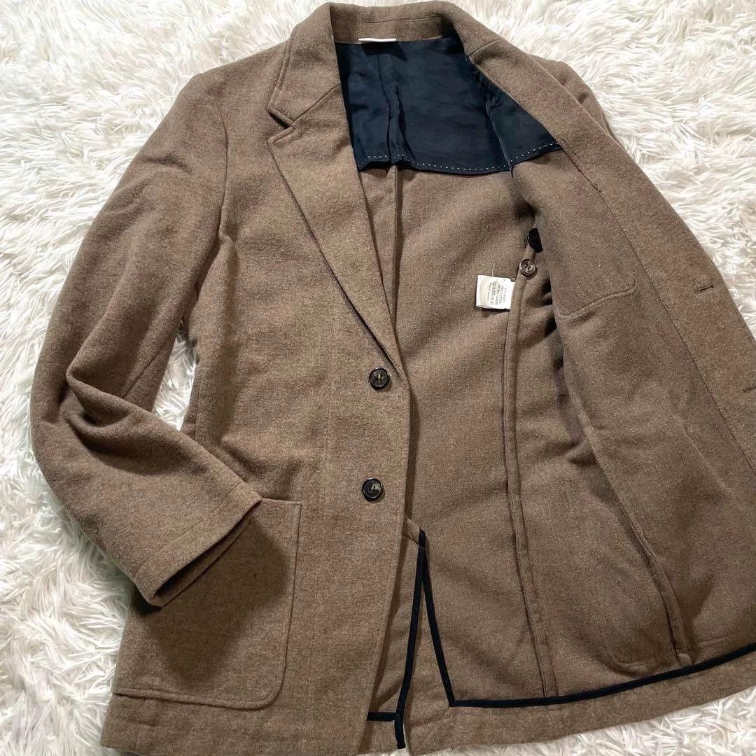 Dries Van Noten Dries Van Noten Slim Light Brown Wool Blazer 9/10 42 Size 44R - 2 Thumbnail