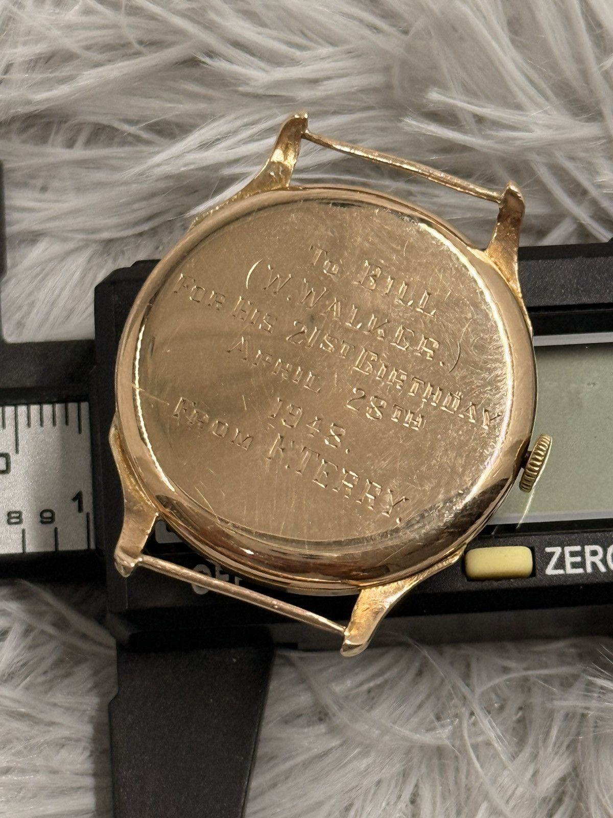 Vintage Rare Vintage 1970’s VULCAIN Military Manual Watch 9CT. Gold Size ONE SIZE - 18 Thumbnail
